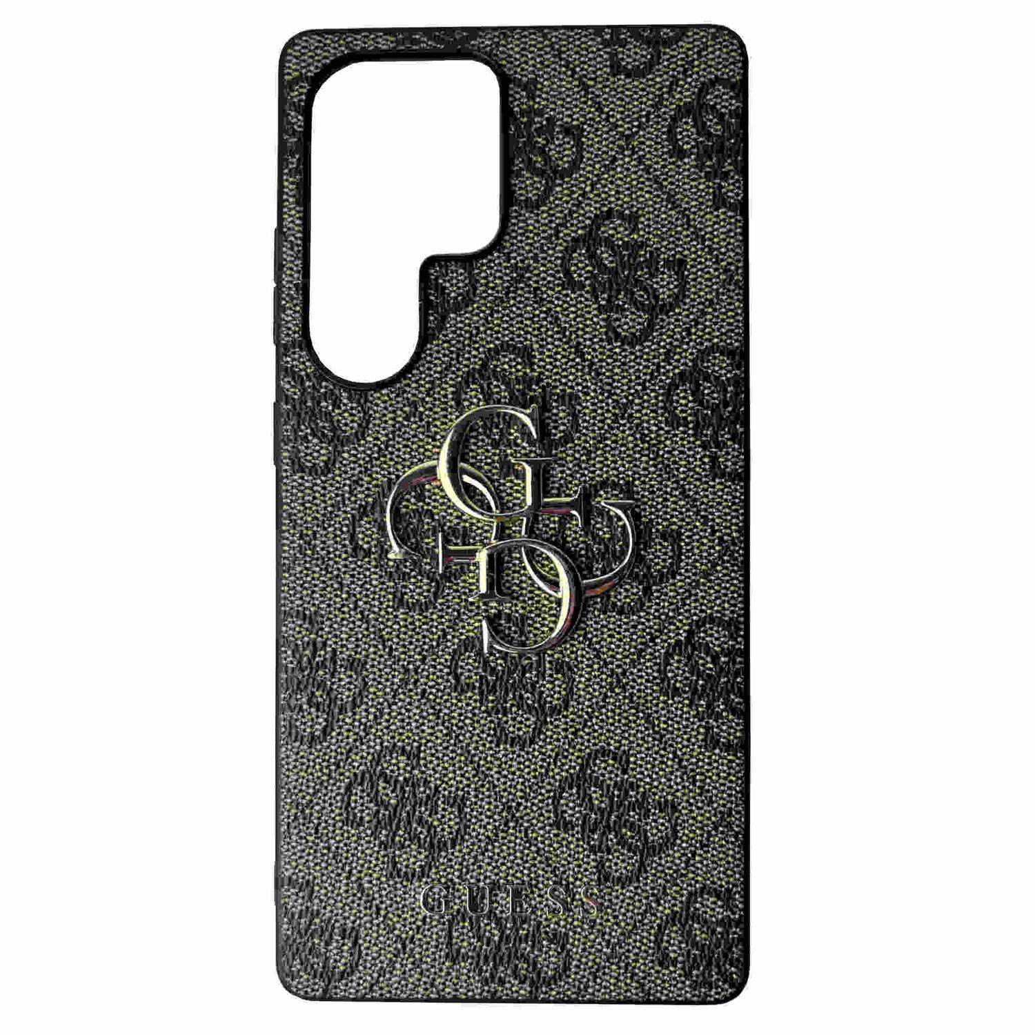 Guess Samsung Galaxy S25 Ultra Schutzhülle Big 4G Logo Classic Braun