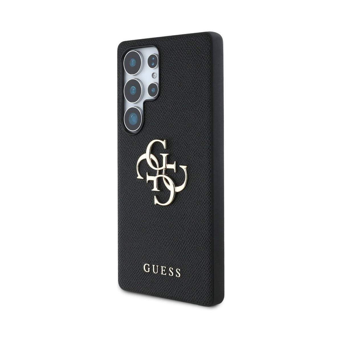Guess Samsung Galaxy S25 Ultra Grained Big 4G Logo Small Classic Hülle