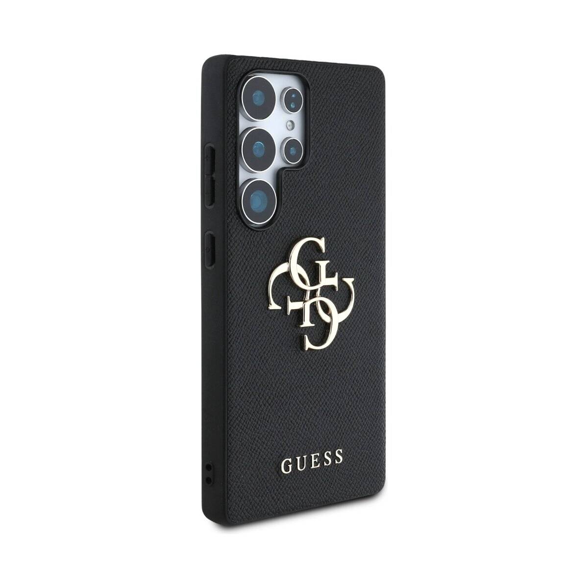 Guess Samsung Galaxy S25 Ultra Grained Big 4G Logo Small Classic Hülle