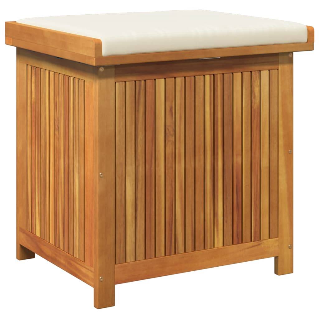 vidaXL Outdoor-Kissenbox 60x50x61 cm Massivholz Akazie