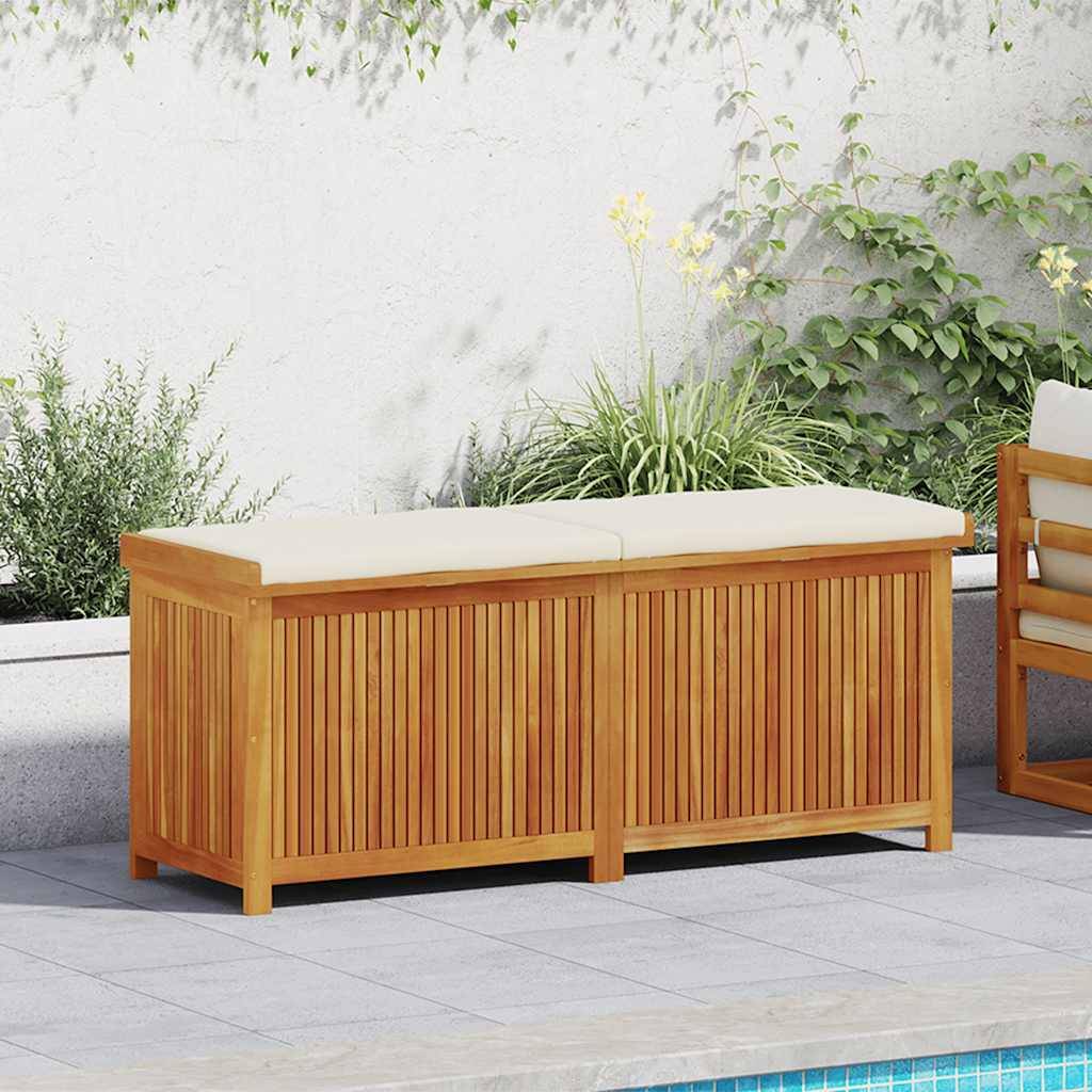 vidaXL Outdoor-Kissenbox 150x50x60,5 cm Massivholz Akazie
