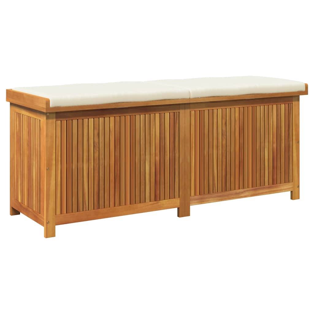 vidaXL Outdoor-Kissenbox 150x50x60,5 cm Massivholz Akazie