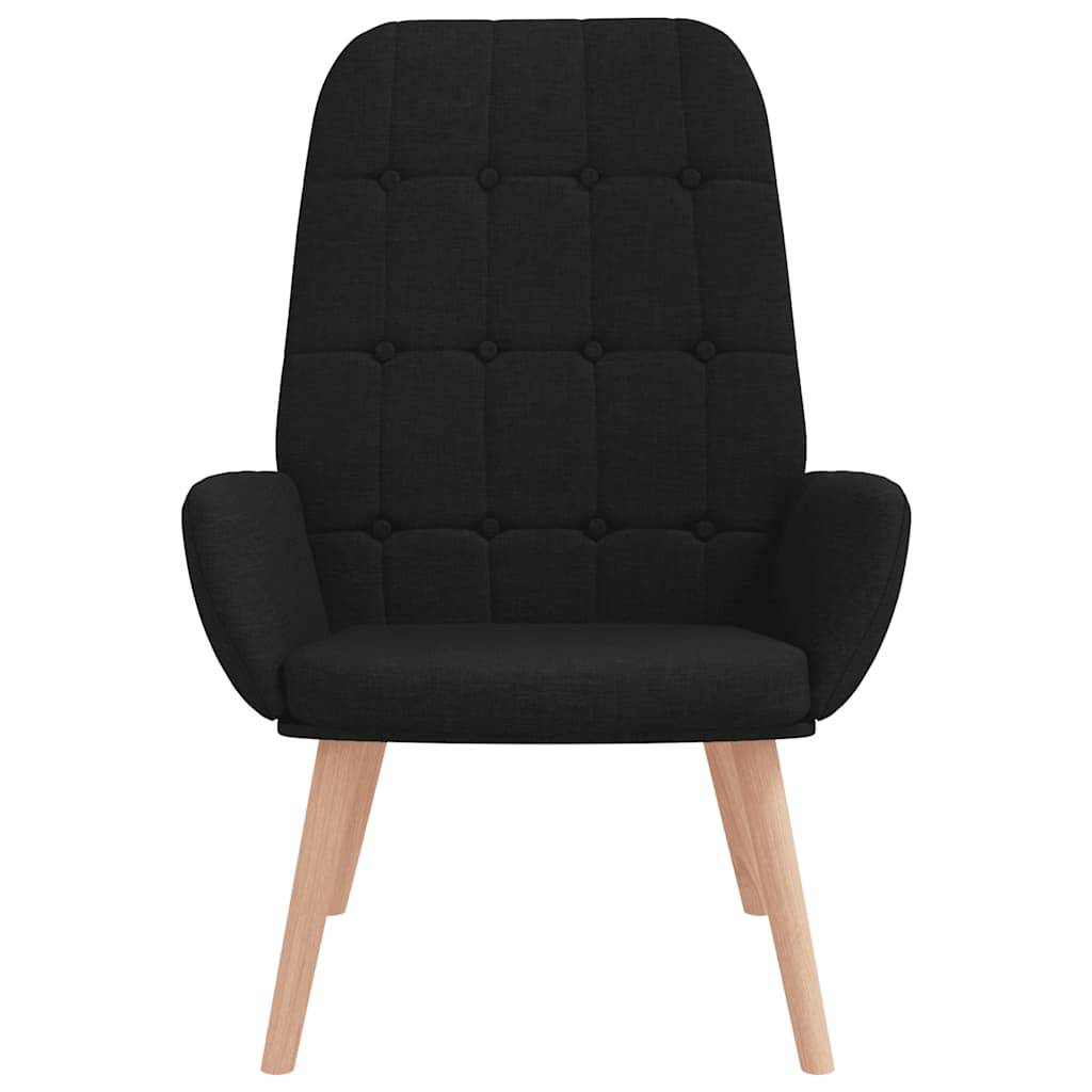 vidaXL Relaxsessel Schwarz Stoff