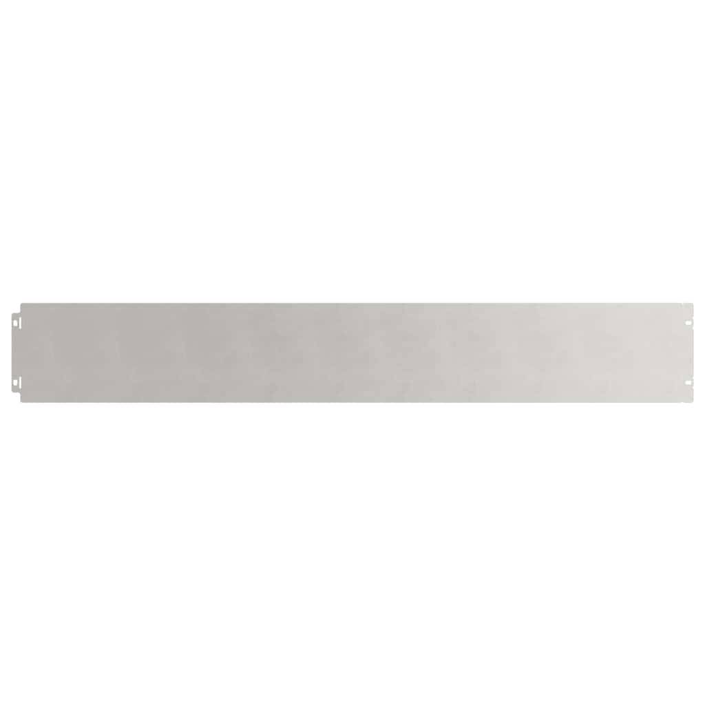 vidaXL Rasenkanten 30 Stk. 15x103 cm Edelstahl