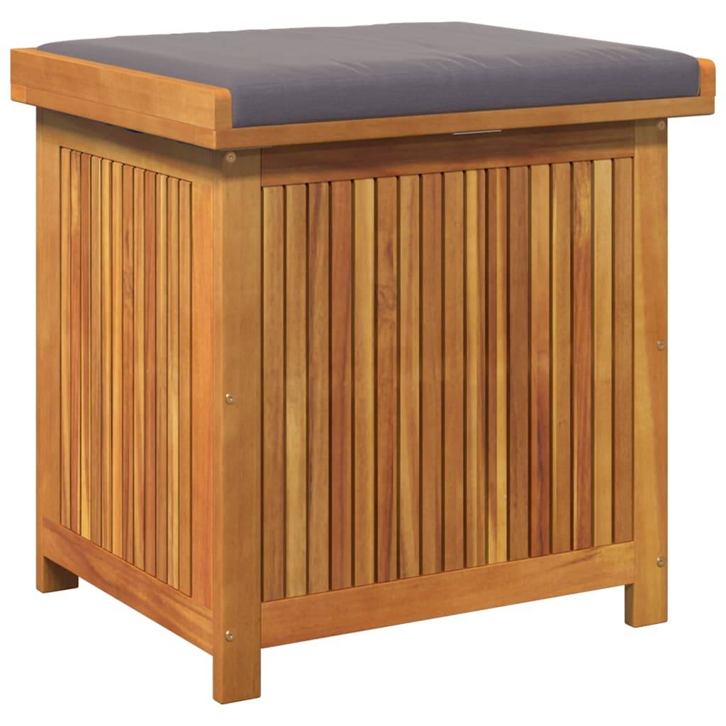 vidaXL Outdoor-Kissenbox 60x50x61 cm Massivholz Akazie