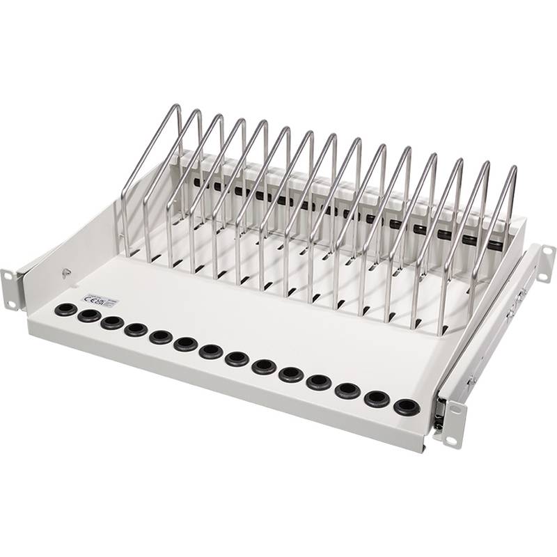 LogiLink 19" Fachboden für Notebooks/Tablets/Smartphones