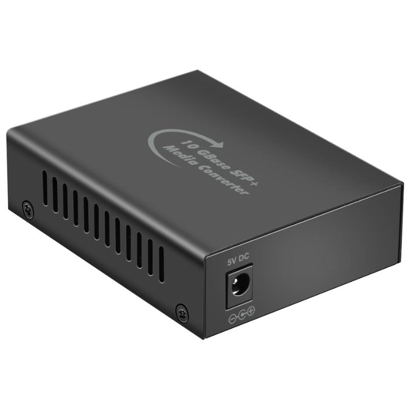 LogiLink 10 Gigabit Medienkonverter, RJ45/SFP+, schwarz