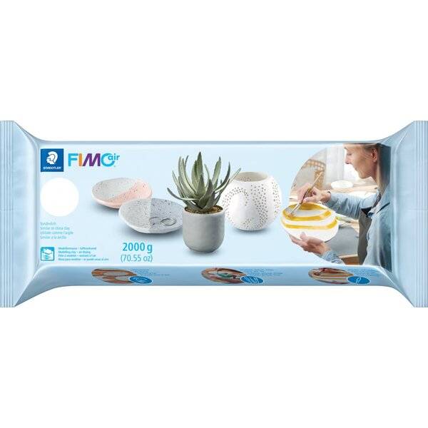 Modelliermasse FimoAir 2000g weiß