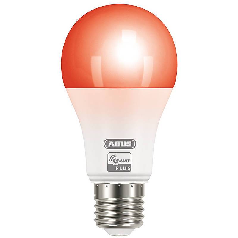 ABUS SHLM10000 Z-Wave LED/RGBW Lampe, Lampe | Leuchtmittel: LED | Funktionen:Dimmfunktion
