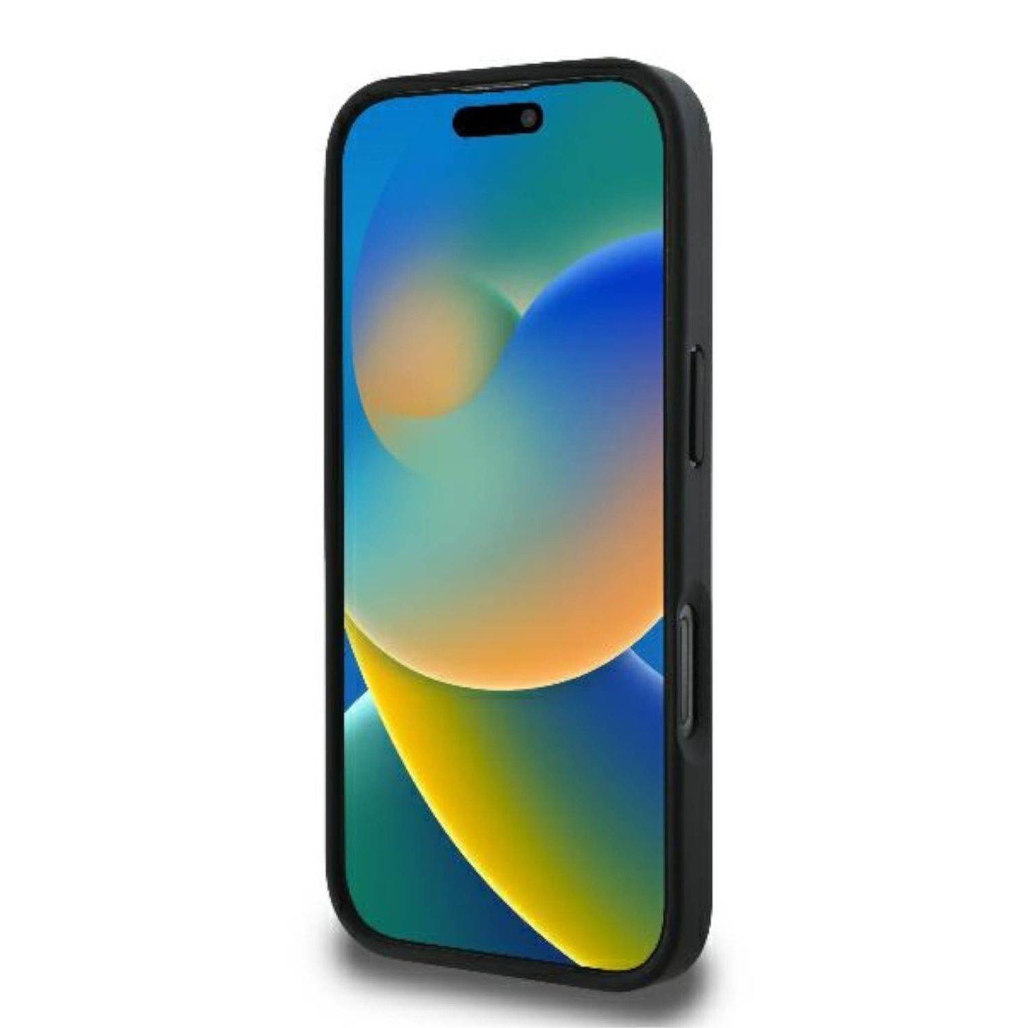 Karl Lagerfeld Apple iPhone 16 Pro Max Monogram Karl & Chaoupette Schutzhülle