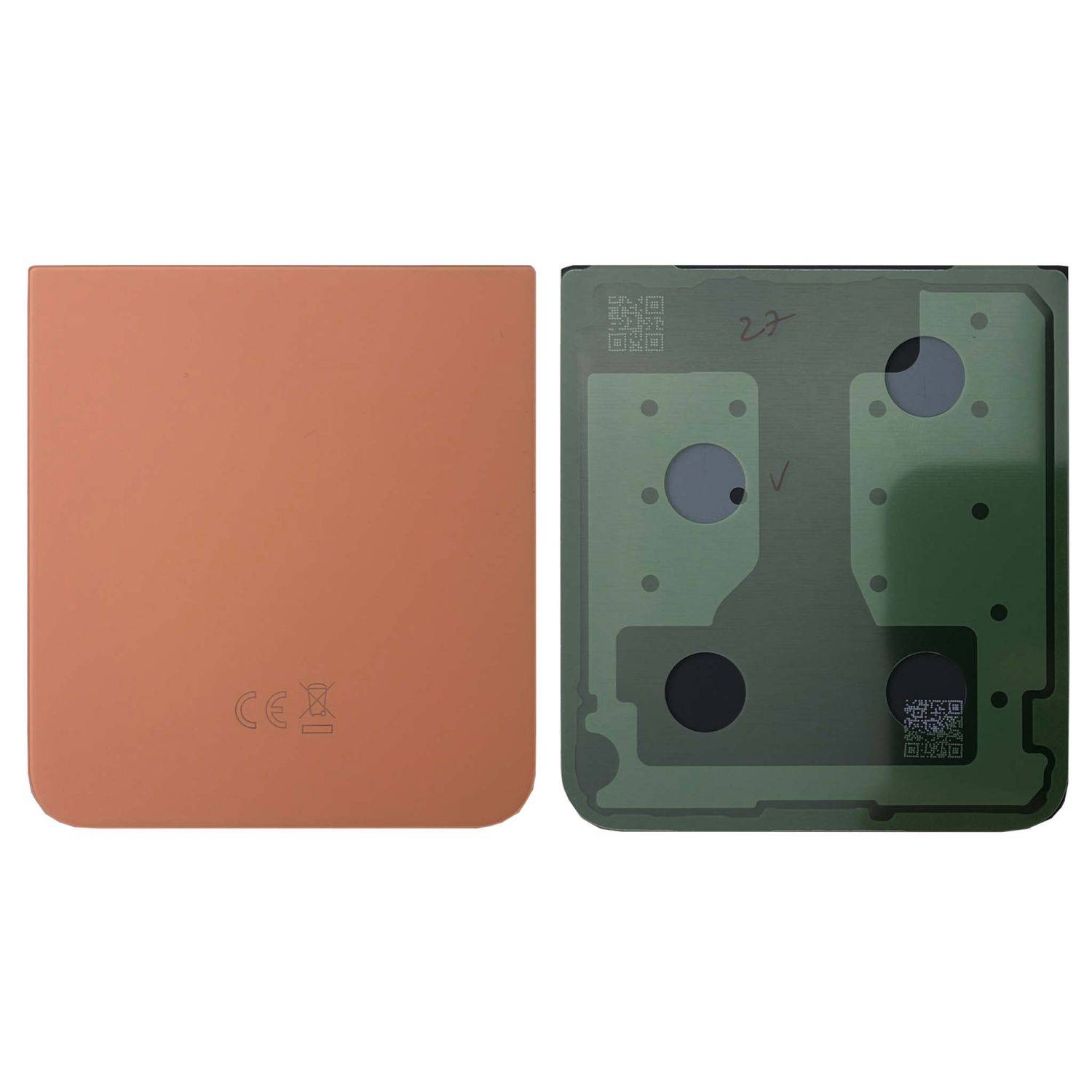 Samsung Akkudeckel für Galaxy Z Flip6 GH82-35182G Ersatzteil Reparatur Peach