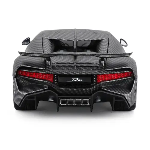 Bburago 18-11101 - Modellauto - Bugatti Divo Carbon (grau, Maßstab 1:18) Sonderedition Bburago 18-11101 - Modellauto - Bugatti Divo Carbon (grau, Maßstab 1:18) Sonderedition