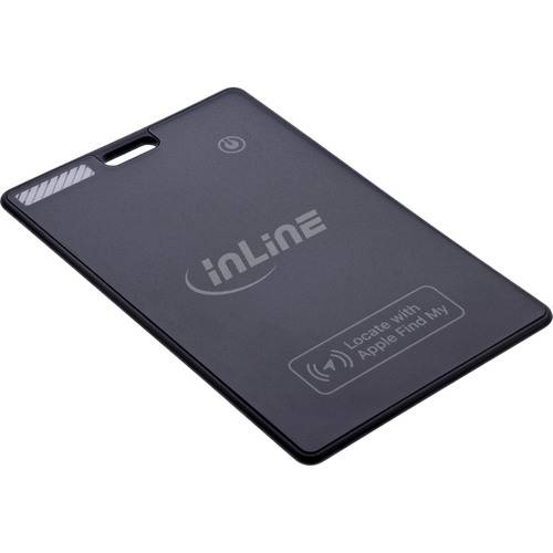 InLine® Wallet Finder, smarte Karte für die Geldbörse, Qi-Aufladung,100mAh, IPX5 Eingabe / DAC