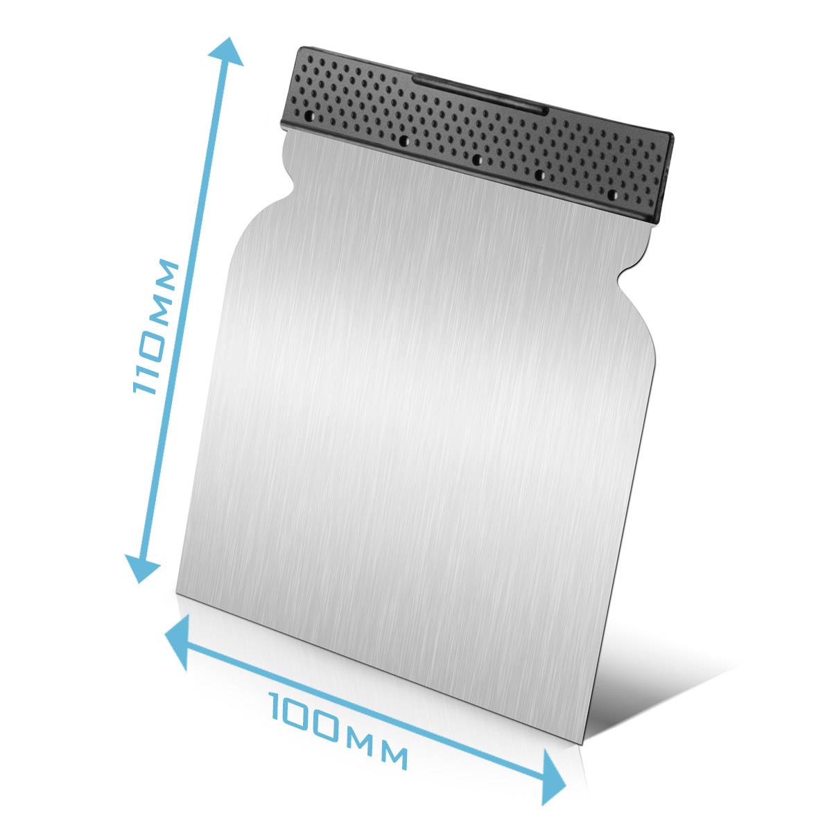STAHLWERK Spachtelset 12-teilig 50, 80, 100, 120 mm, mit elastischer Klinge