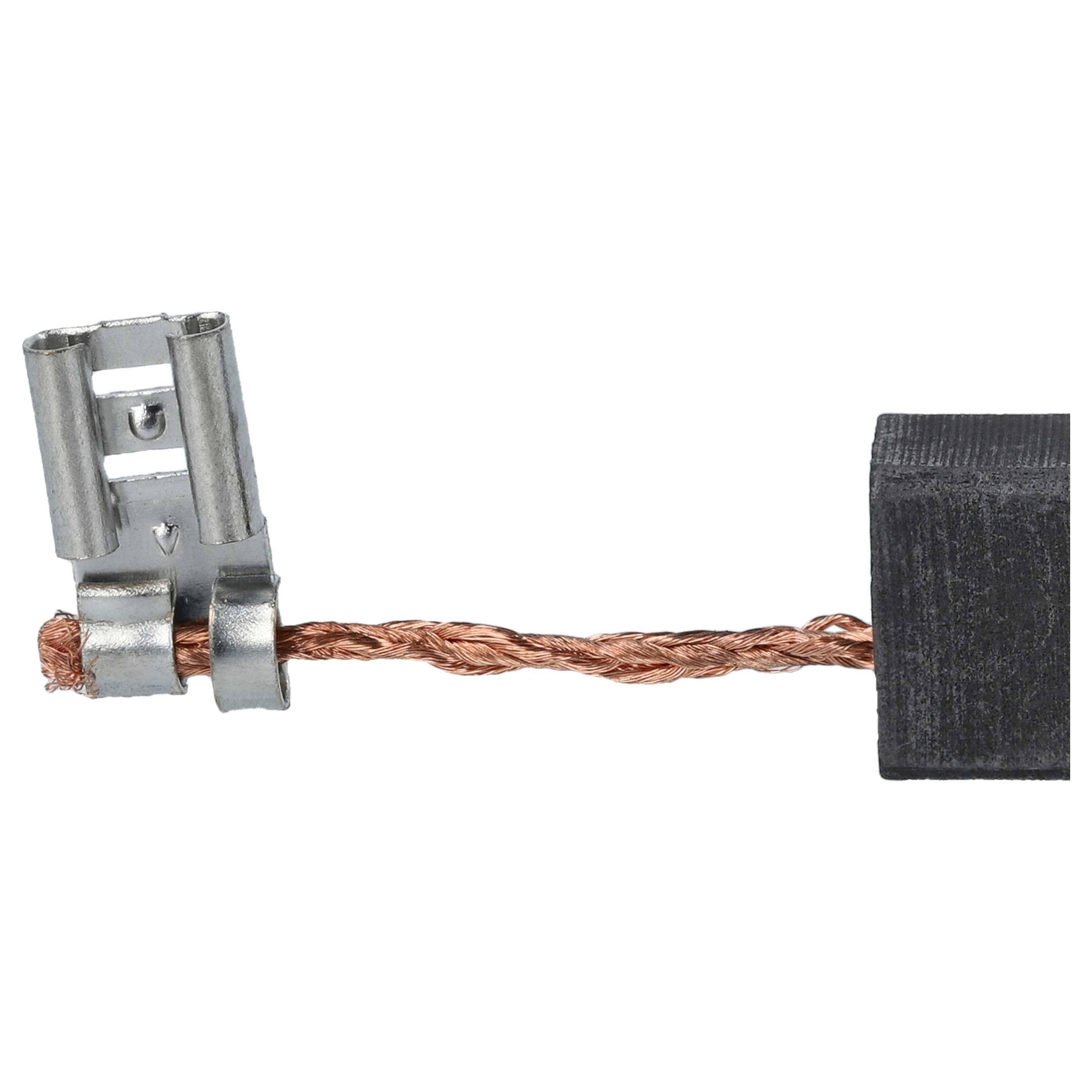vhbw 2x Kohlebürste 8 x 12,5 x 23 mm Ersatz für Fein 3.1x4.7x9.1', 4014586234144, 30711153000, 137, 30711137006 für Elektrowerkzeug