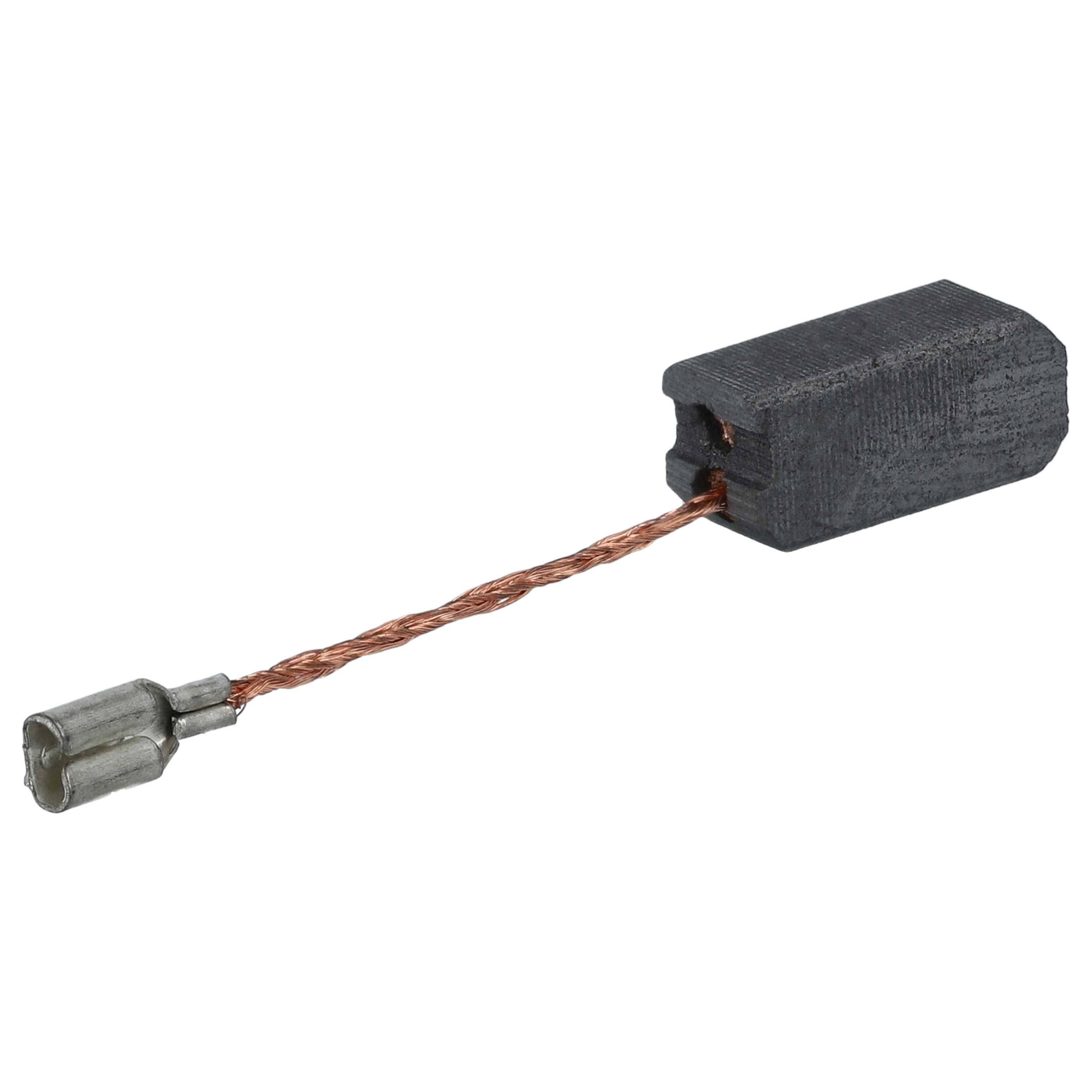 vhbw 2x Kohlebürste 6,3 x 7 x 15,2 / 6,3 x 7 x 15 mm kompatibel mit Flex LE 3 100 WET, 1503 VR Schleifer