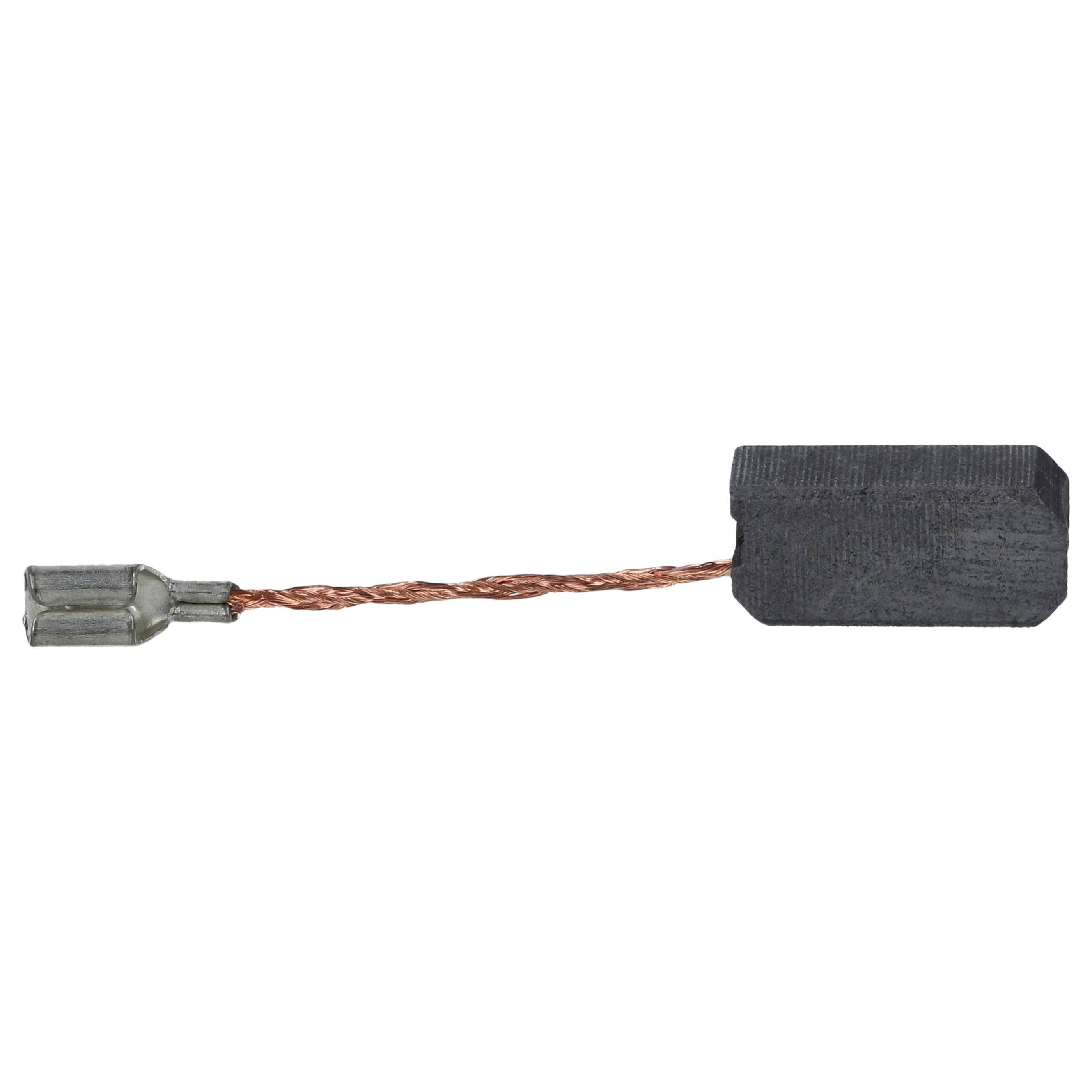 vhbw 2x Kohlebürste 6,3 x 7 x 15,2 / 6,3 x 7 x 15 mm kompatibel mit Flex H11 05 VE, 27 VE Schleifer