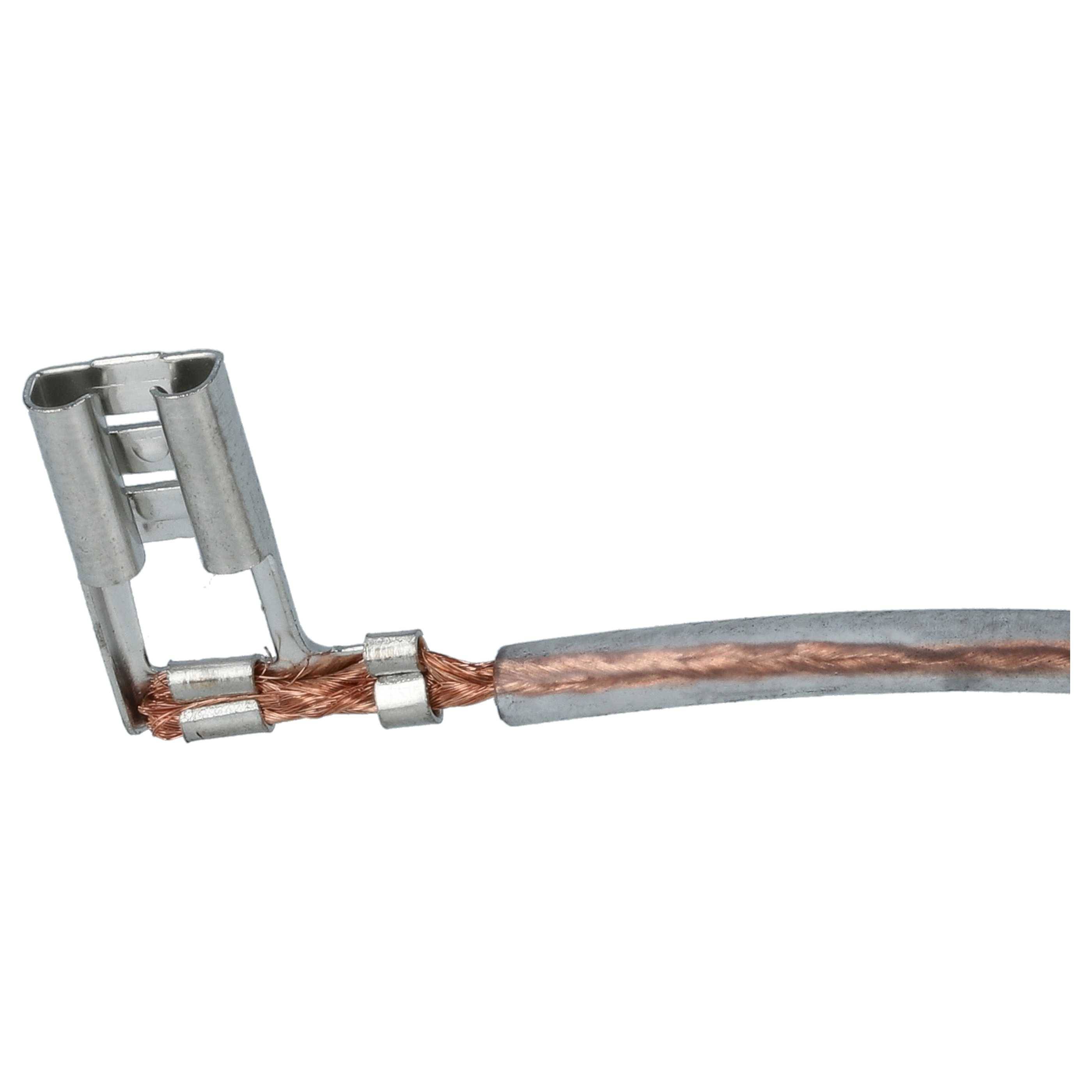 vhbw 2x Kohlebürste 8 x 12,5 x 21 mm kompatibel mit Fein WSG 25-180, 25-230, 20-180 Winkelschleifer, Bohrmaschine