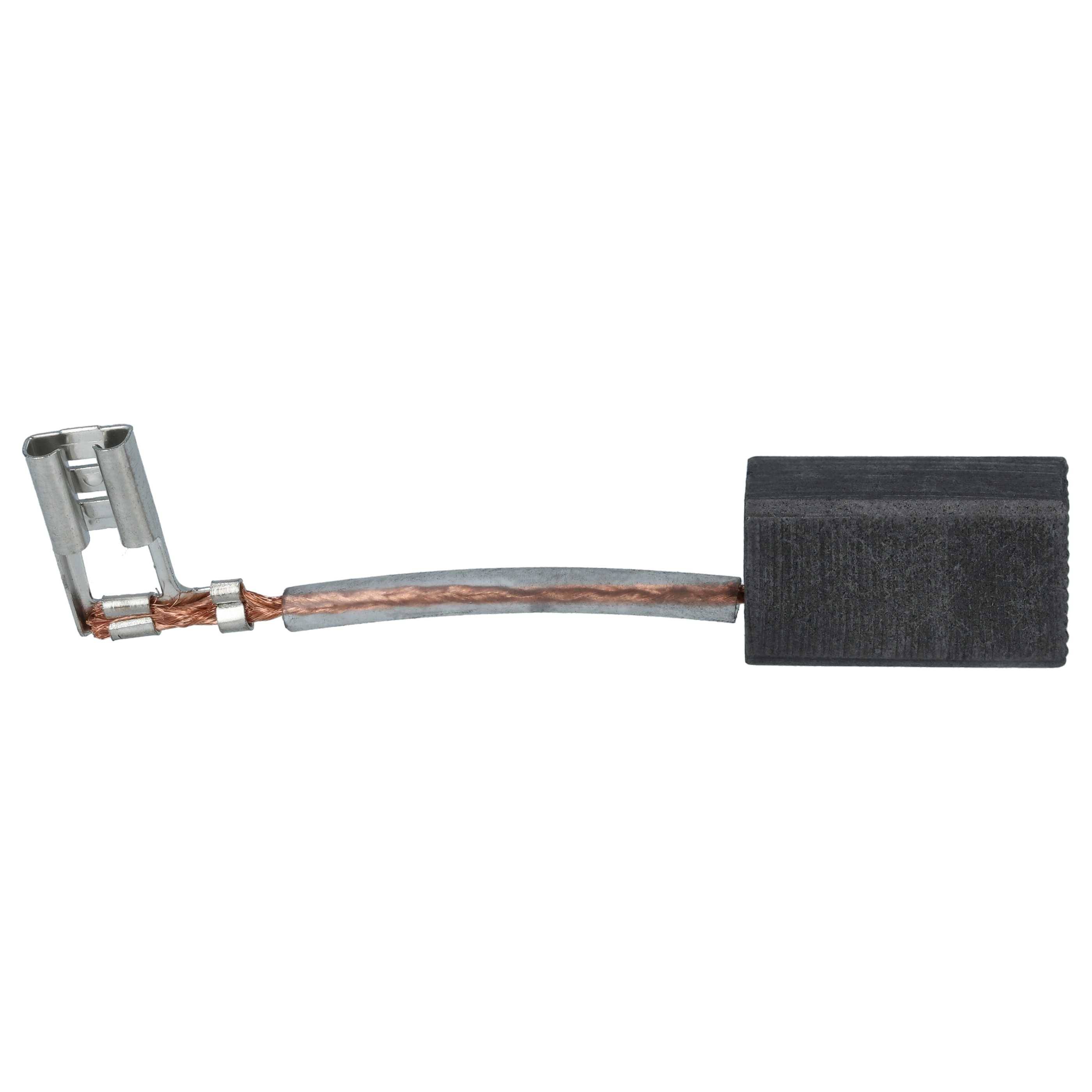 vhbw 2x Kohlebürste 8 x 12,5 x 21 mm Ersatz für Fein 8x12,5x21 mm, 30711096007, 30711098009, 30711150000 für Winkelschleifer, Bohrmaschine
