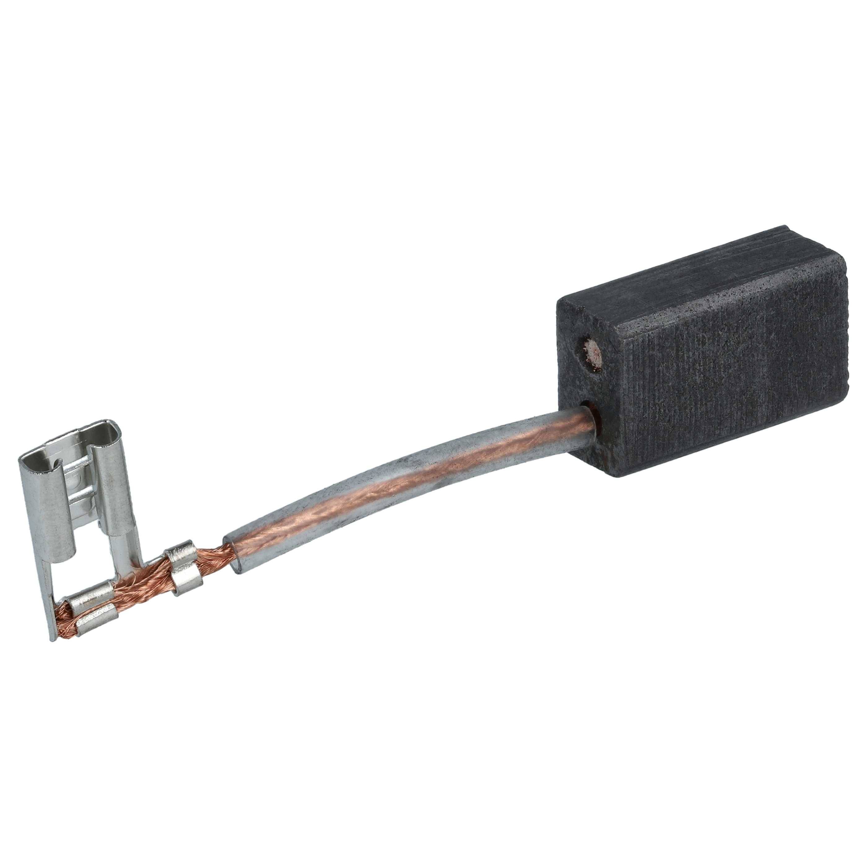 vhbw 2x Kohlebürste 8 x 12,5 x 21 mm Ersatz für Fein KK 617 A für Winkelschleifer, Bohrmaschine