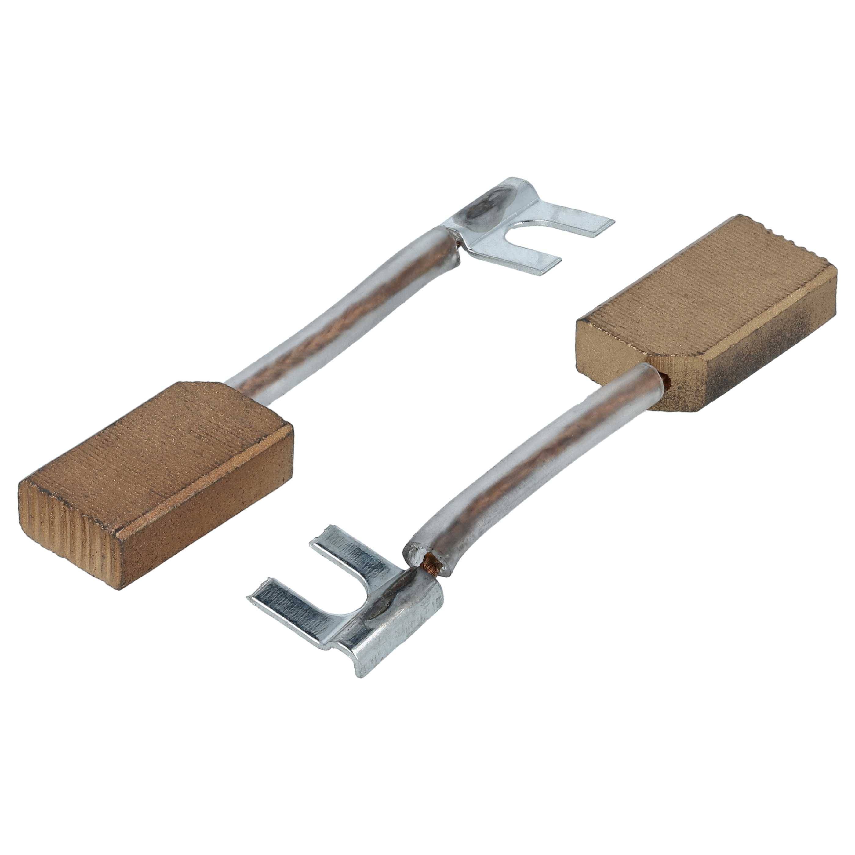 vhbw 2x Kohlebürste 5 x 10 x 17 mm kompatibel mit Fein DS 648 Bauschrauber