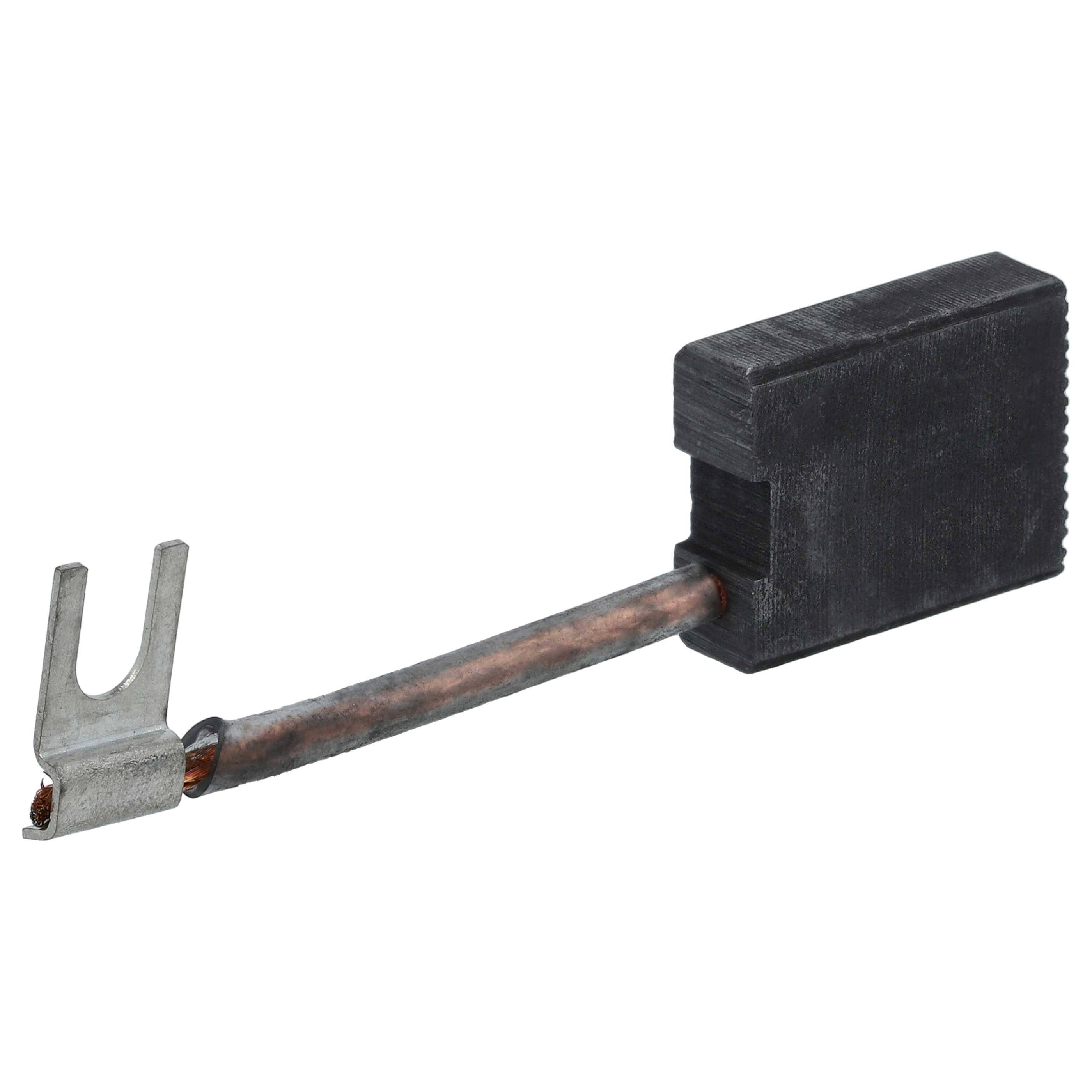 vhbw 2x Kohlebürste 6,3 x 16 x 20 mm kompatibel mit Bosch HV 79, 81 Elektrowerkzeug