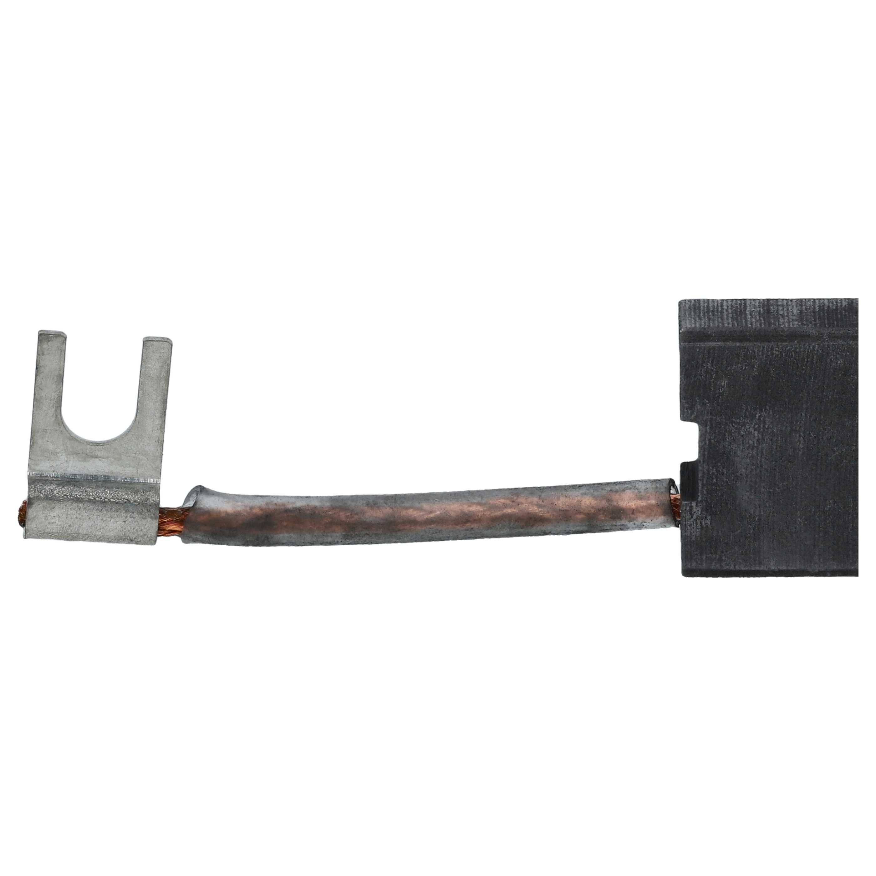 vhbw 2x Kohlebürste 6,3 x 16 x 20 mm kompatibel mit Bosch HV 79, 81 Elektrowerkzeug