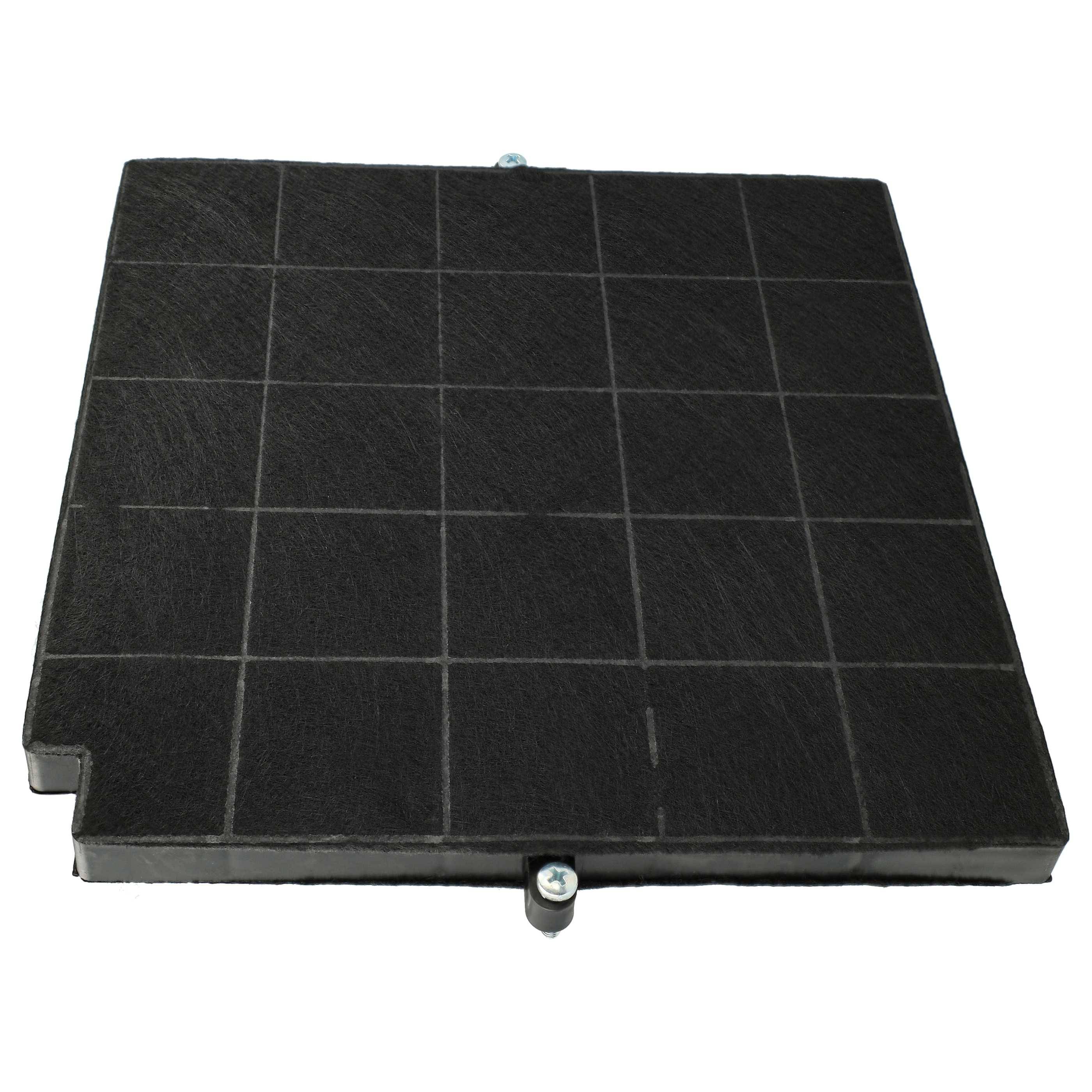 vhbw Aktivkohlefilter kompatibel mit Arthur Martin EG1812 5Z9102X1 AFFCAF16CSB F53 90 TLC 5DB69252 Dunstabzugshaube - 26,5 x 25,8 x 1,8 cm