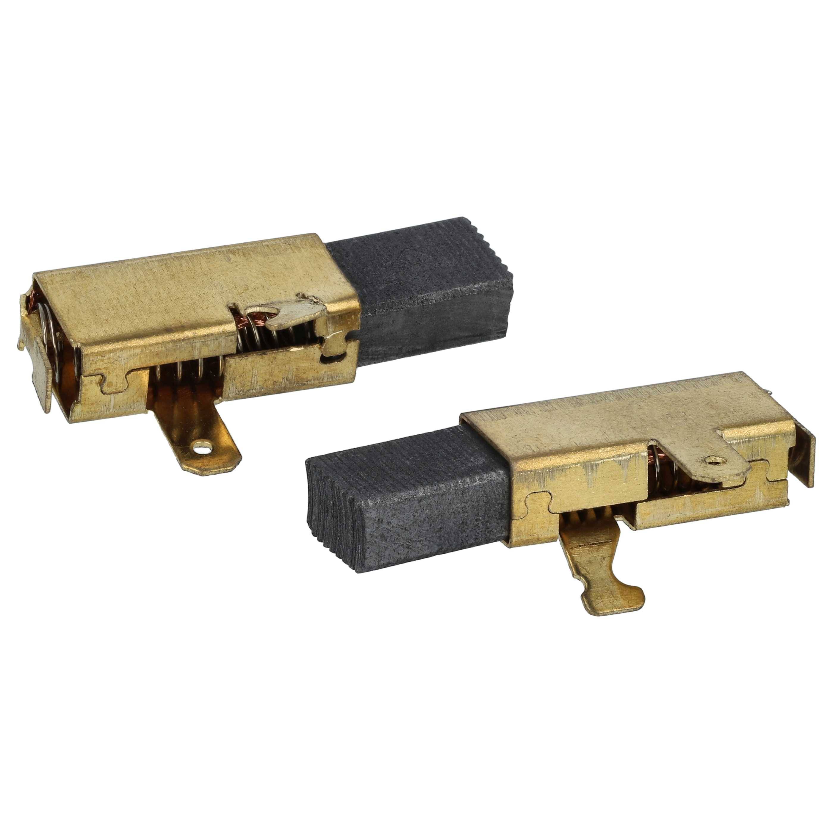 vhbw 2x Kohlebürste 6,2 x 10 x 16 mm kompatibel mit Festool TS 55, 75, 75 EBQ Elektrowerkzeug