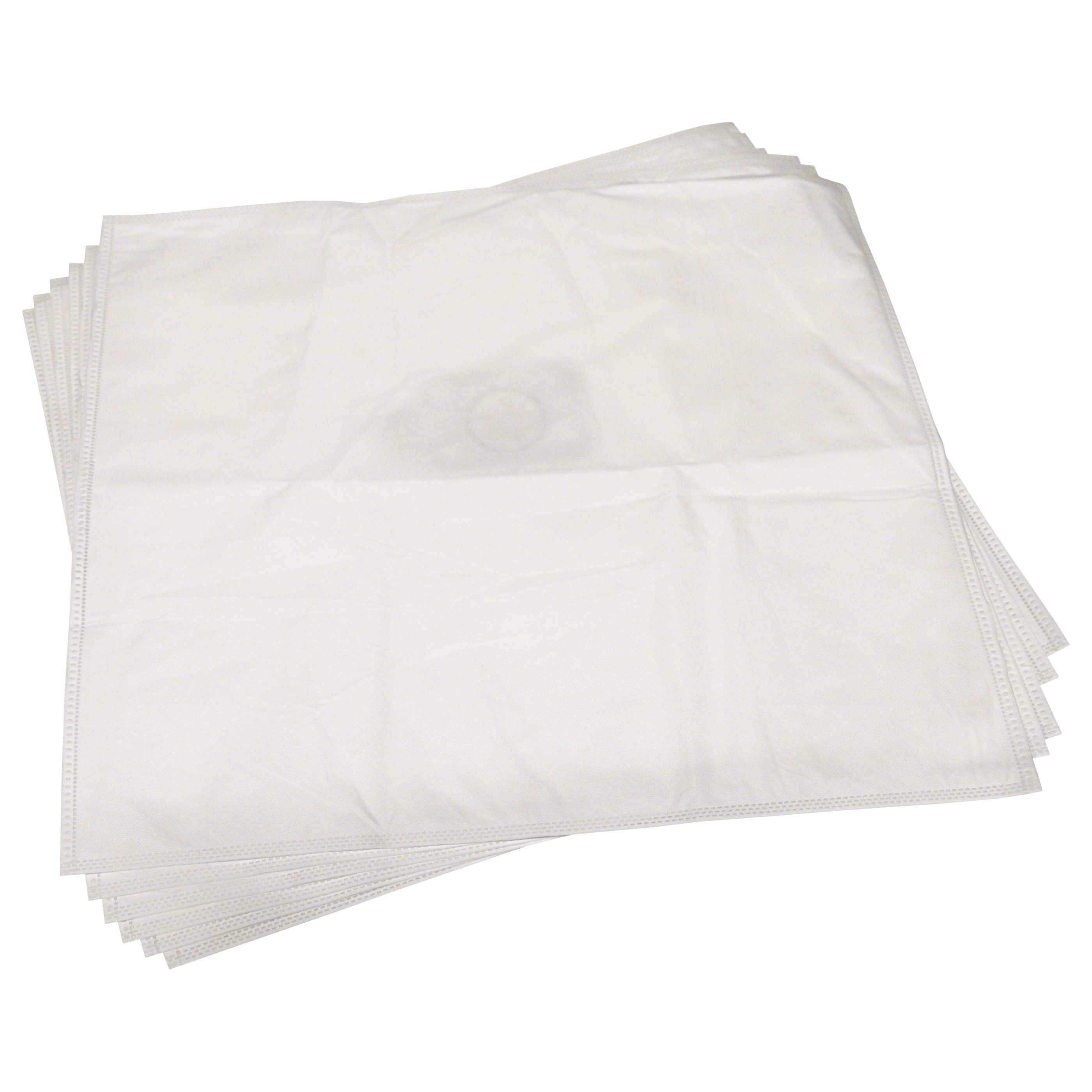 vhbw 10x Staubbeutel Ersatz für Numatic NVM-3BH für Staubsauger - Mikrovlies, 64cm x 54cm Grün Weiß
