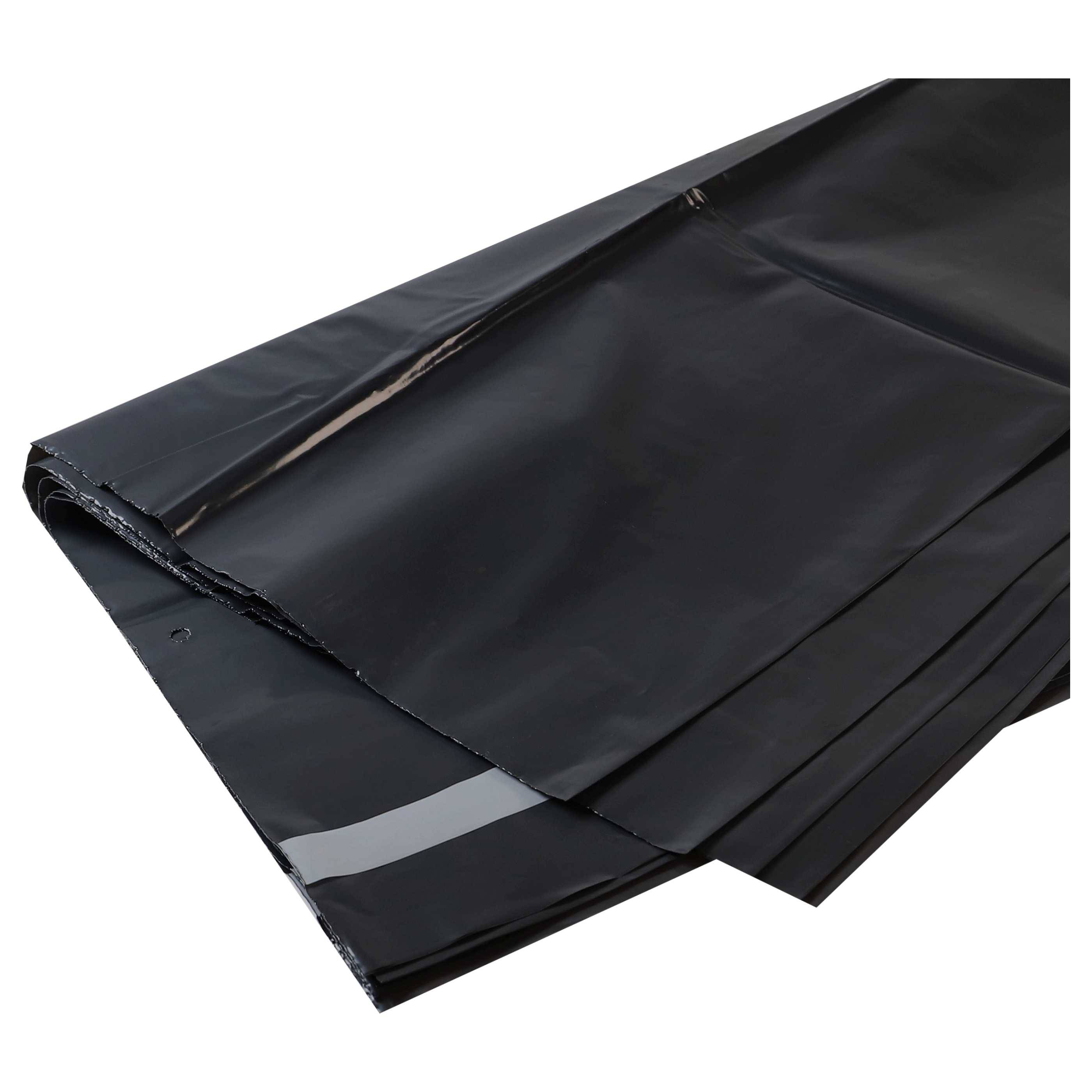 vhbw 20x Entsorgungsbeutel kompatibel mit Nilfisk Attix 7, 761-21 XC, 965-H/M SD XC Staubsauger - Polyethylen, 78,0cm x 70,0cm Schwarz