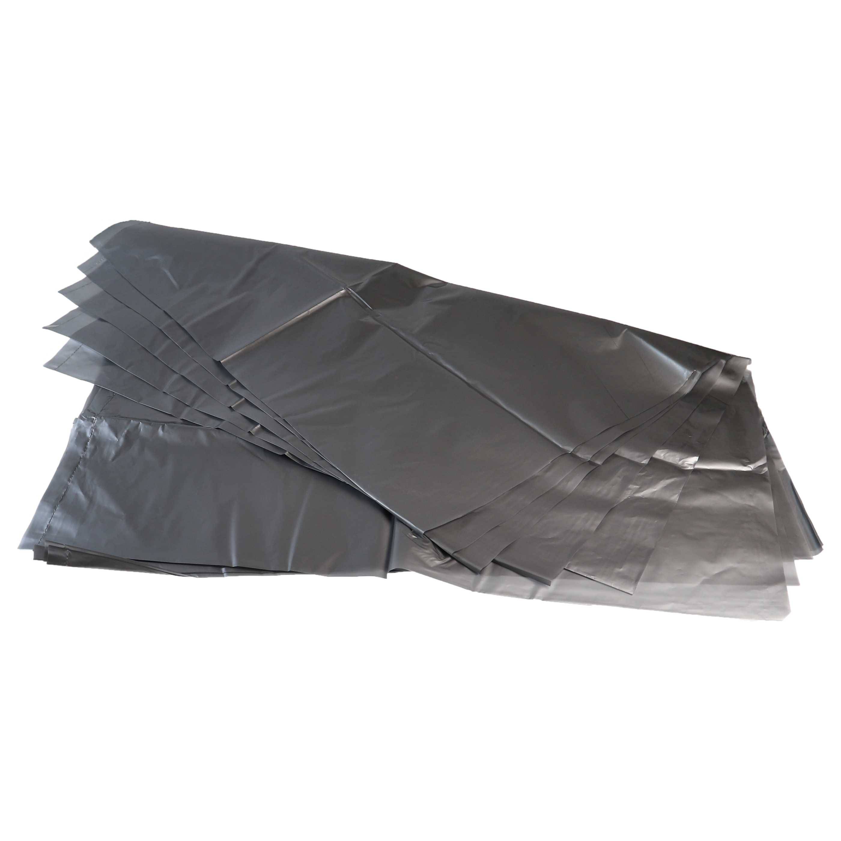 vhbw 20x Entsorgungsbeutel kompatibel mit Makita DVC155L*, DVC157L*, VC003GL*, DVC150L* Staubsauger - Polyethylen, 64cm x 66cm silbergrau
