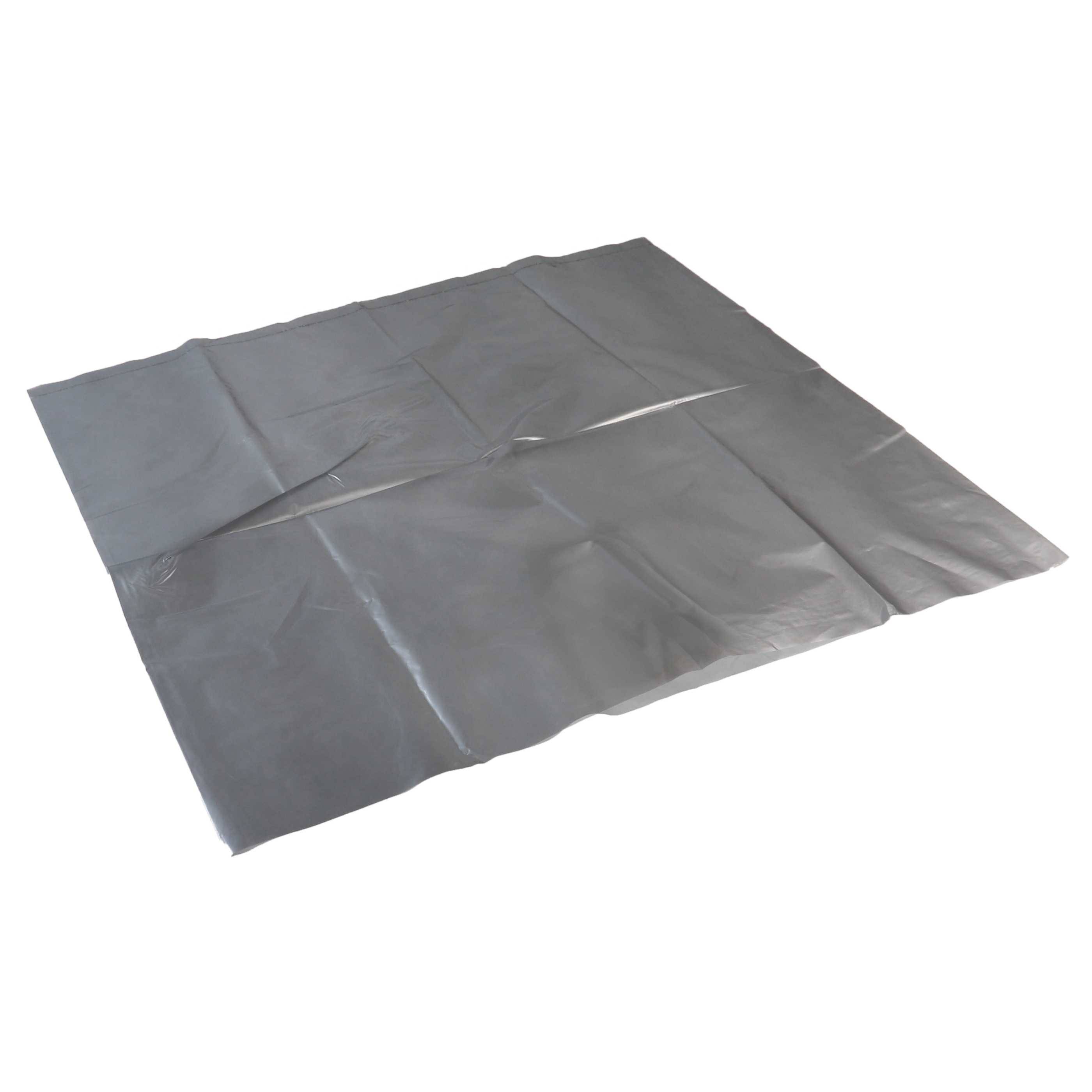 vhbw 20x Entsorgungsbeutel kompatibel mit Makita DVC155L*, DVC157L*, VC003GL*, DVC150L* Staubsauger - Polyethylen, 64cm x 66cm silbergrau