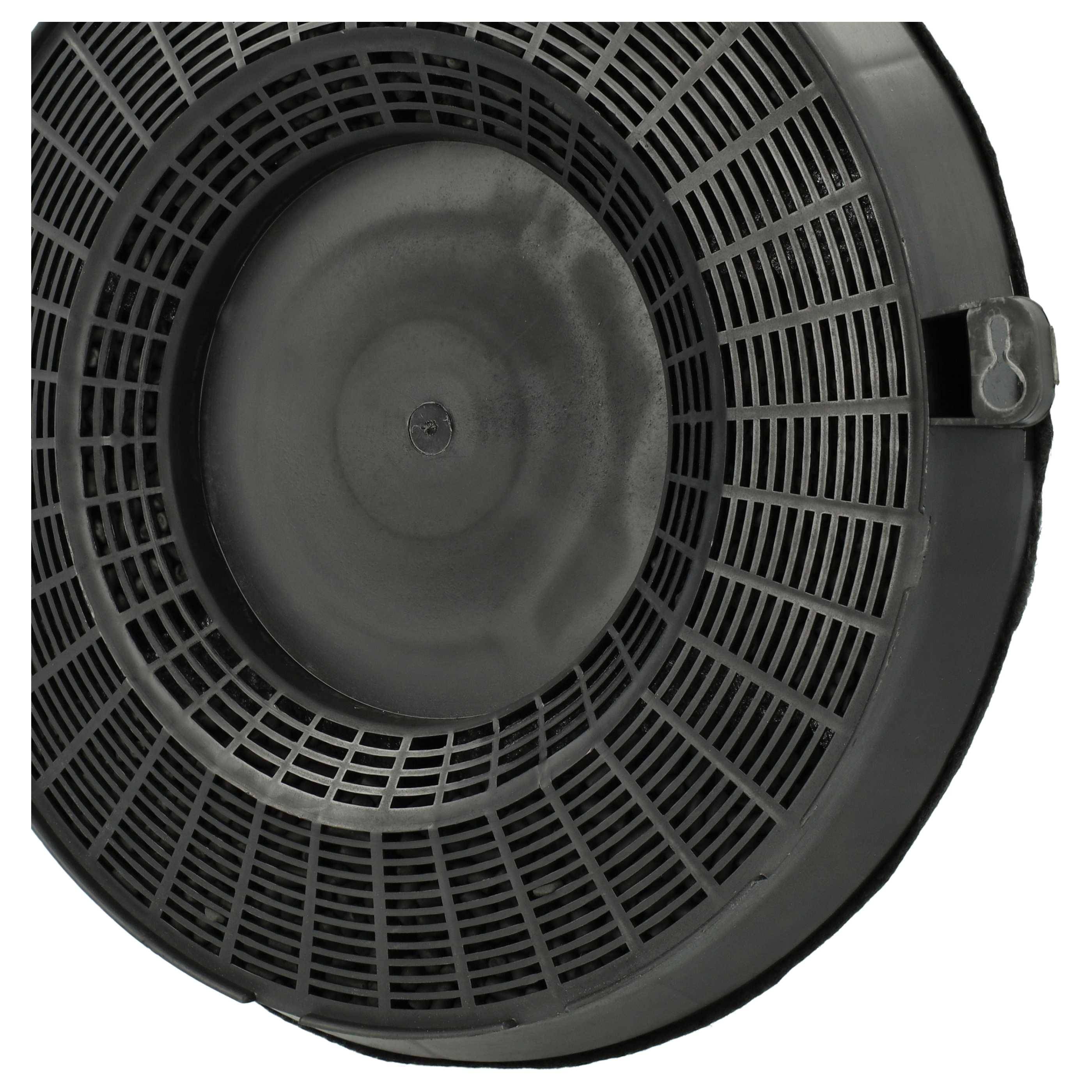 vhbw 4x Aktivkohlefilter kompatibel mit Zoppas PHC61260XK Dunstabzugshaube