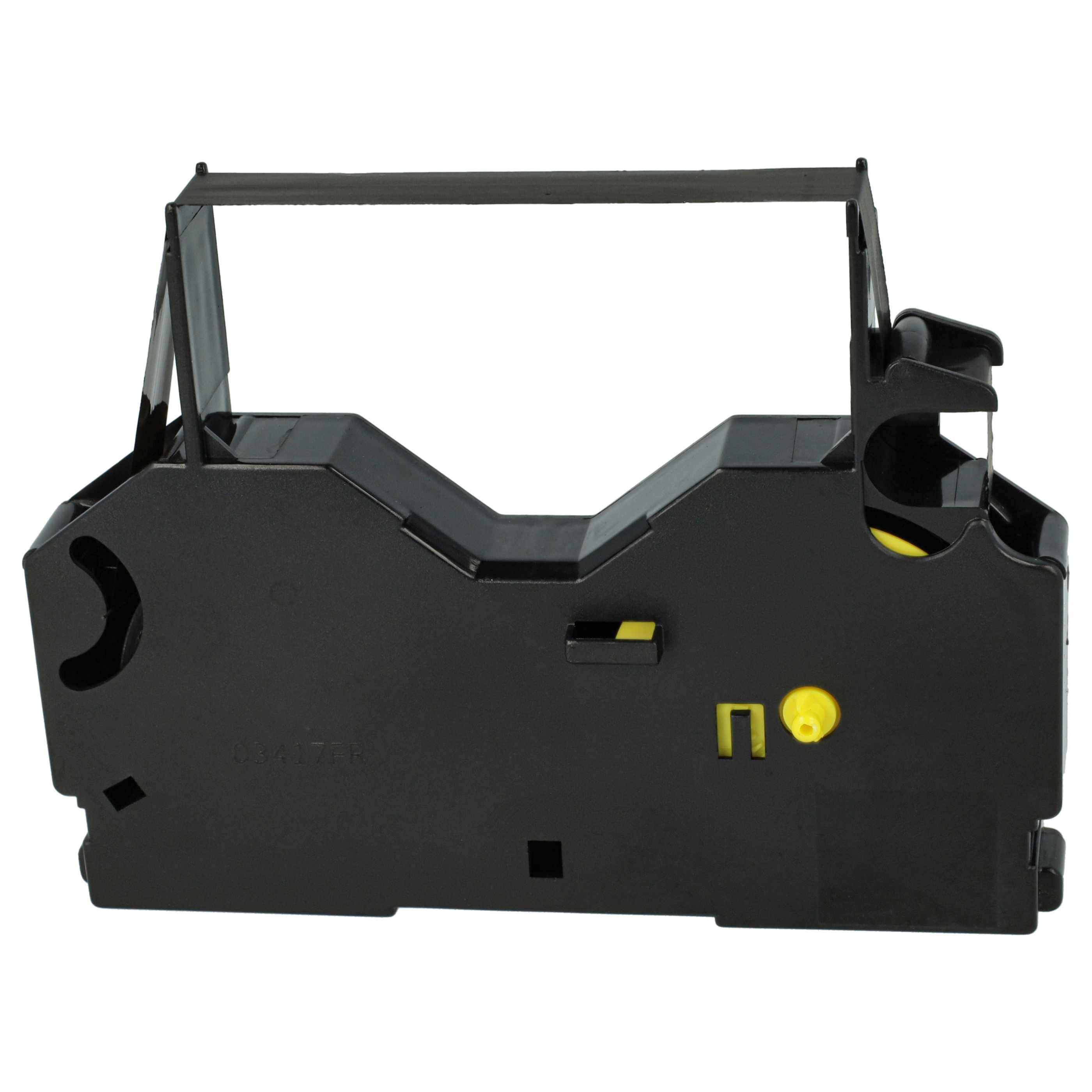 vhbw 5x Farbband Schriftband kompatibel mit Olympia Electronic Portable S Schreibmaschine - Carbonband, Schwarz