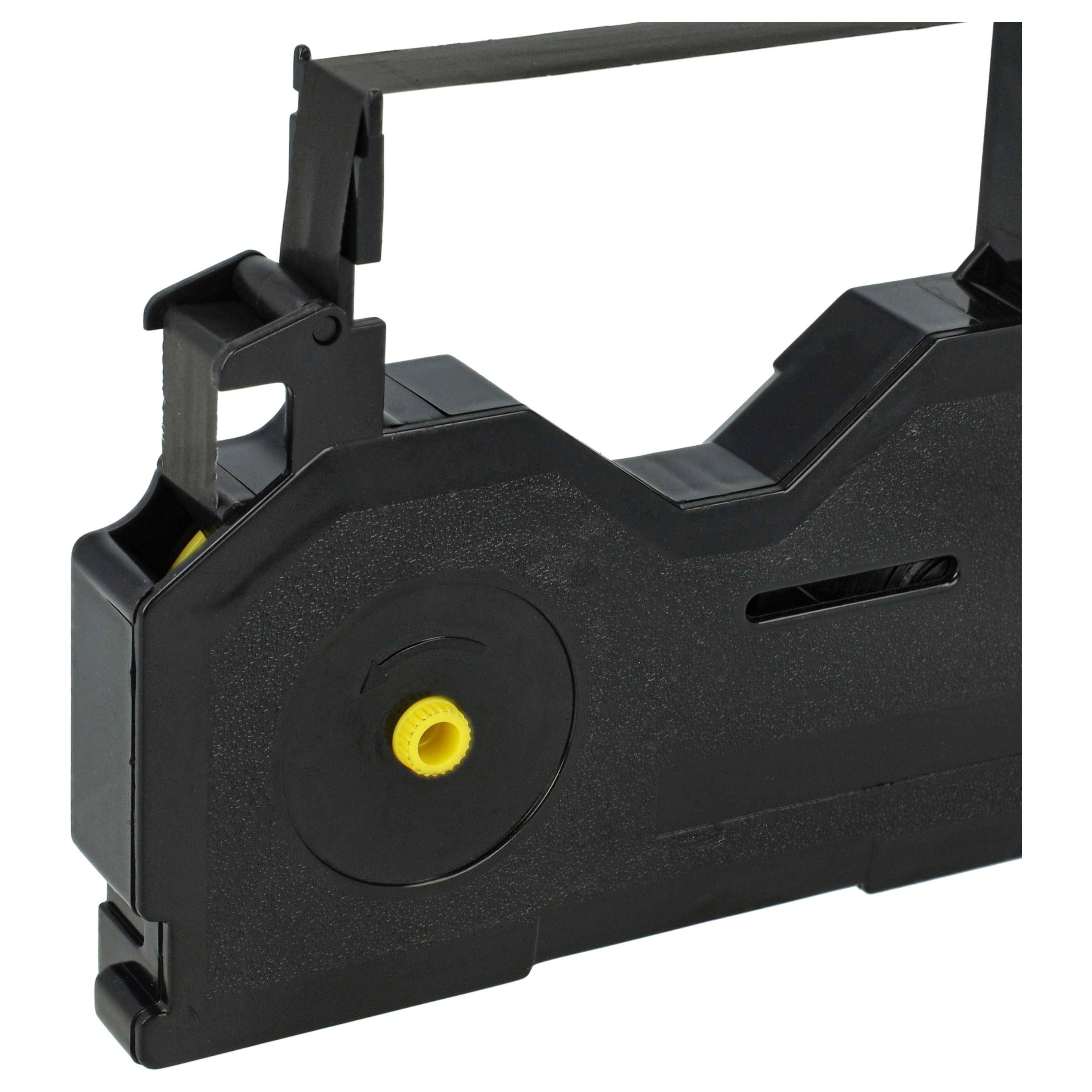 vhbw 5x Farbband Schriftband kompatibel mit Olympia Electronic Compact RO Schreibmaschine - Carbonband, Schwarz