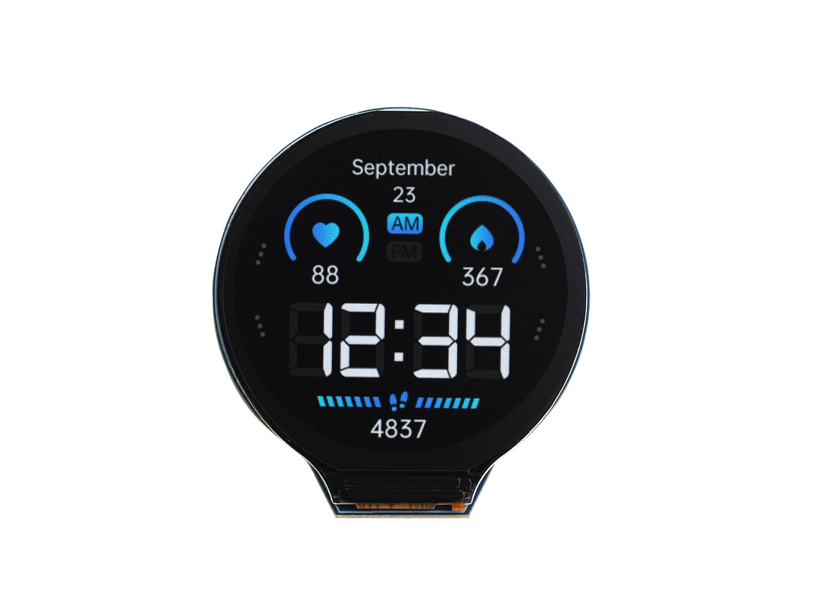 WaveShare ESP32-S3 Development Board with 1.28inch IPS Round LCD