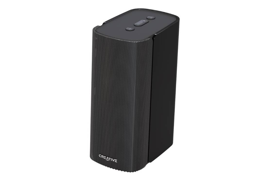 Creative Aktivbox T100 2.0 Schwarz Multimedia-Technik Aktivboxen