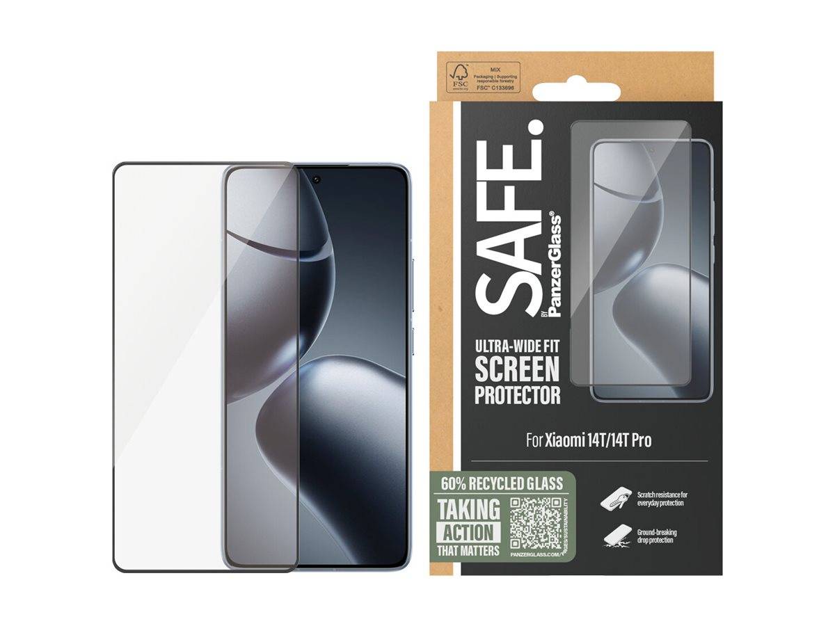SAFE. PanzerGlass Screen Protector Xiaomi 14T/14T Pro - UWF