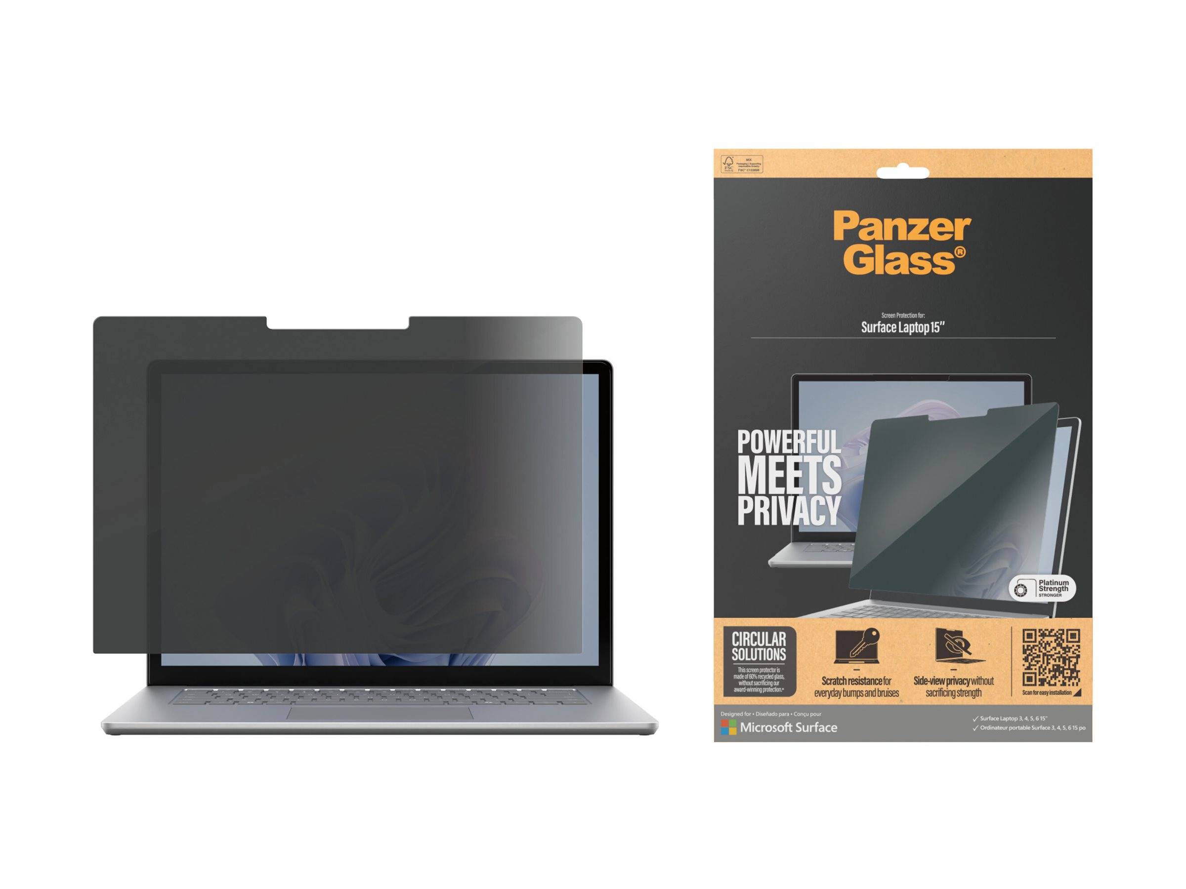 PanzerGlass - Blickschutzfilter für Notebook