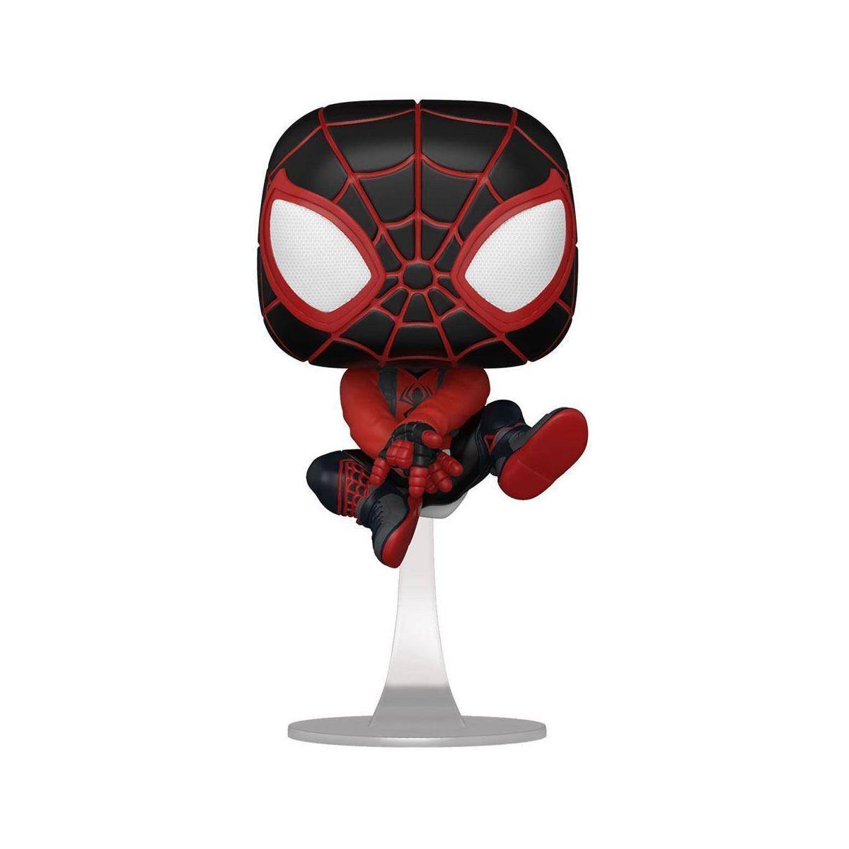 Marvels Spider-Man POP! Games Vinyl Figur Miles Morales Bodega Suit 9 cm