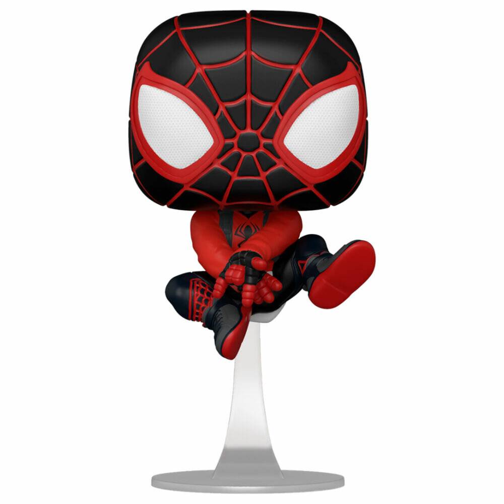 POP Figur Marvel Spiderman Miles Morales Bodega Cat Anzug