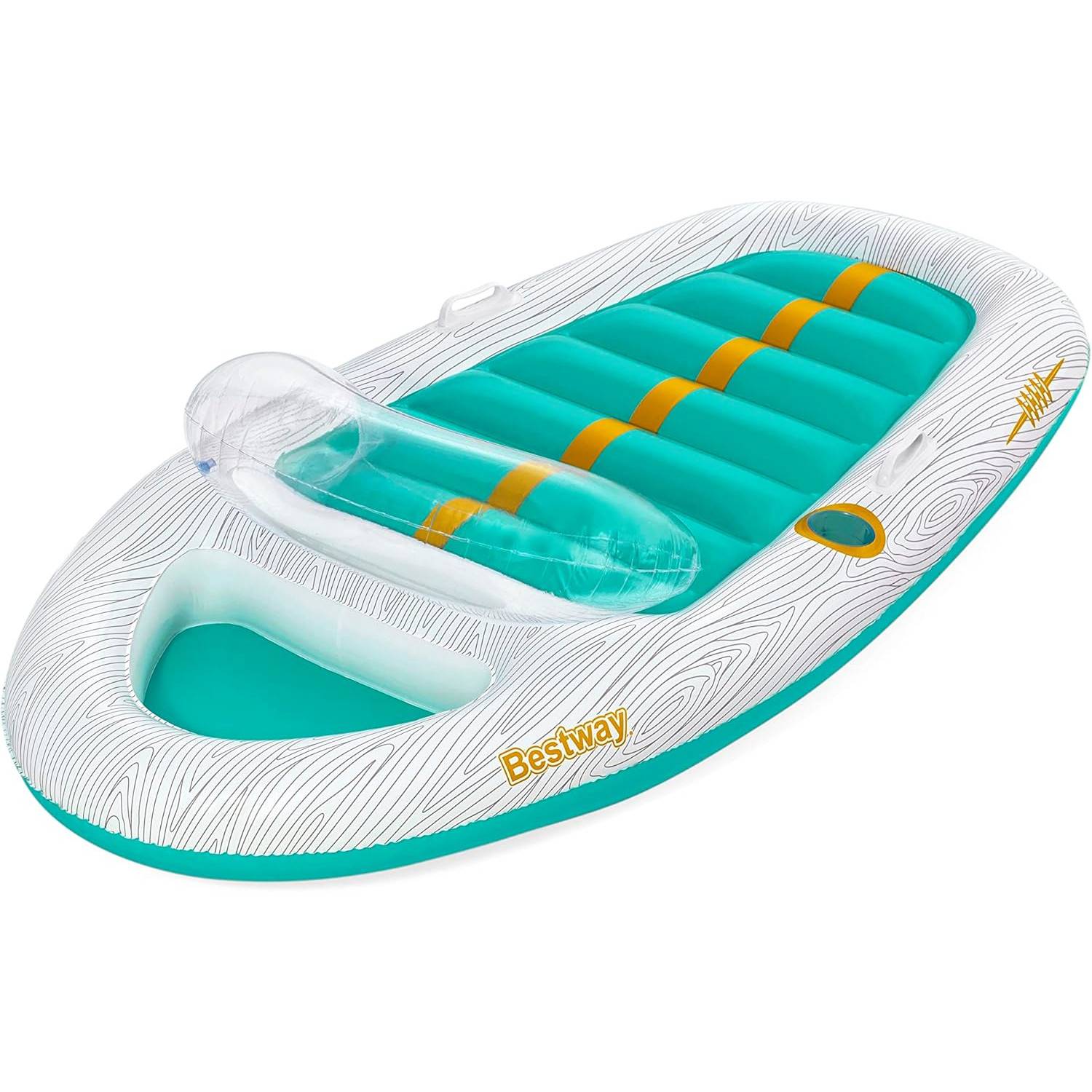 Bestway - Luftmatratze - Vacation Yacht Lounge (216x117cm) Getränkehalter Rückenlehne