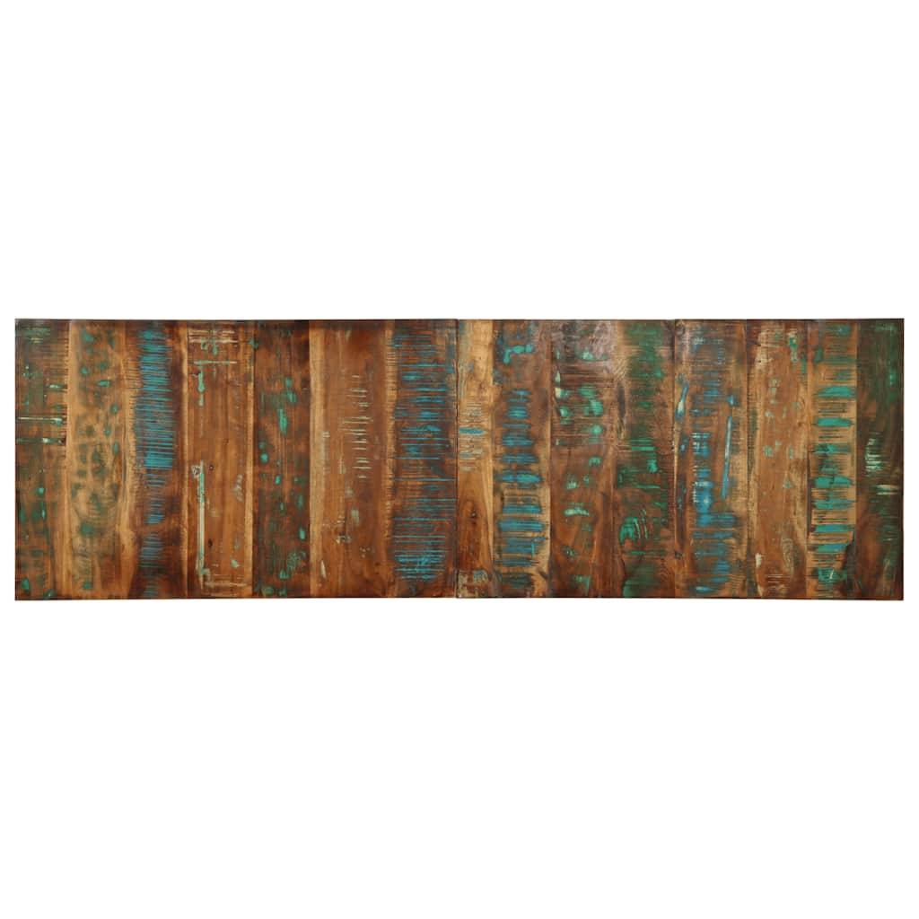 vidaXL Kopfteil Mehrfarbig 160 cm Massivholz Altholz