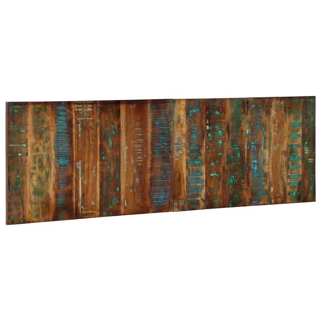 vidaXL Kopfteil Mehrfarbig 160 cm Massivholz Altholz