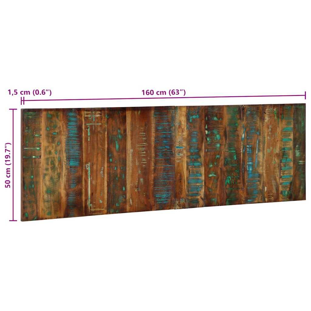vidaXL Kopfteil Mehrfarbig 160 cm Massivholz Altholz