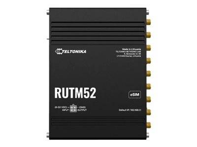 TELTONIKA NETWORKS RUTM52 Dual 5G Router Internet of Things (IoT) IoT-Geräte IoT Gateways