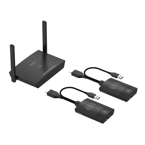 PANASONIC TY-WPS2 - PressIT Wireless Präsentation System Basis-Set (1x Empfänger-Box | 2x HDMI/USB-A Sender |