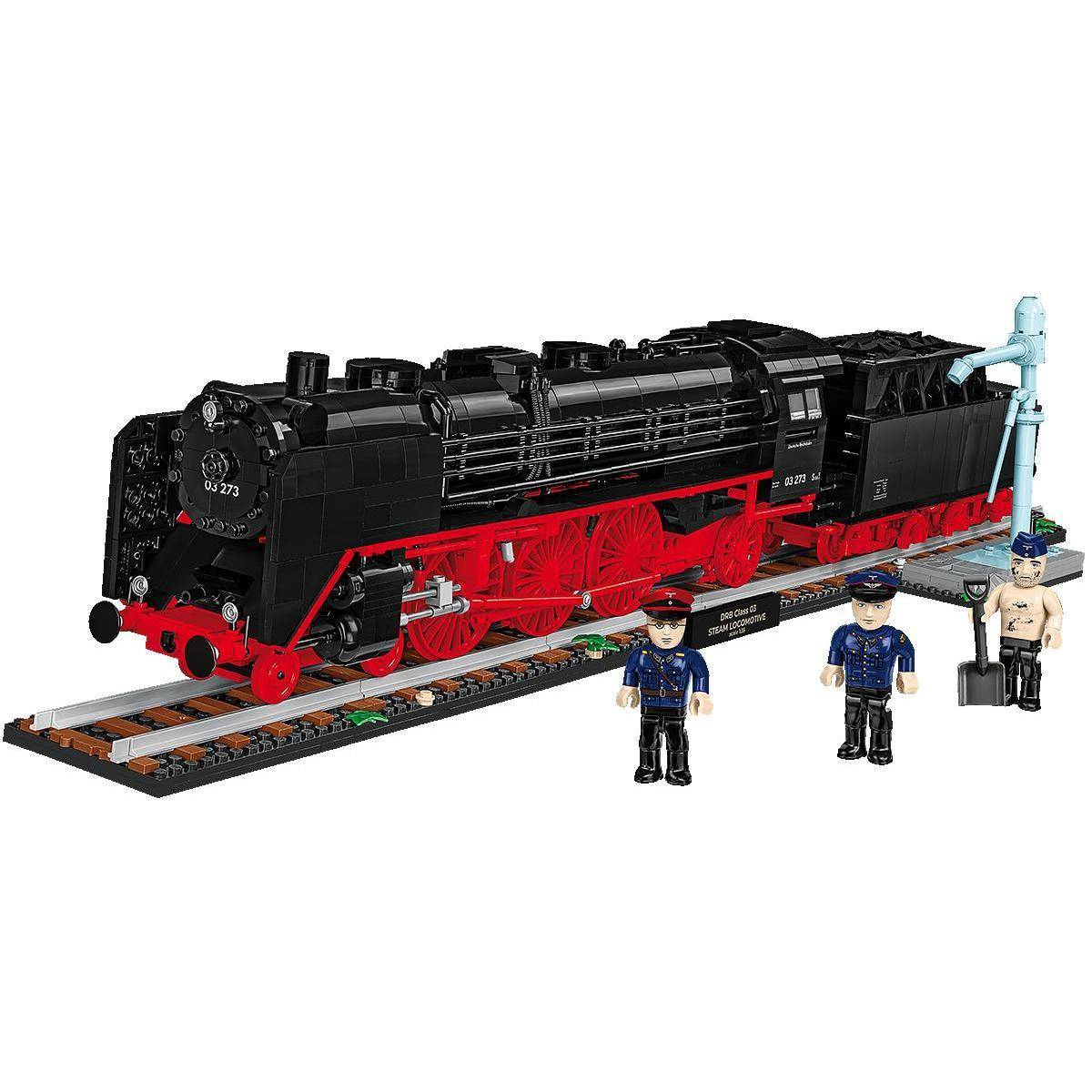 COBI-6286 - 2721 PCS TRAINS 6286 STEAM LOCOMOTIVE DR BR 03 WATER CRANE EXECUTIVE EDITION