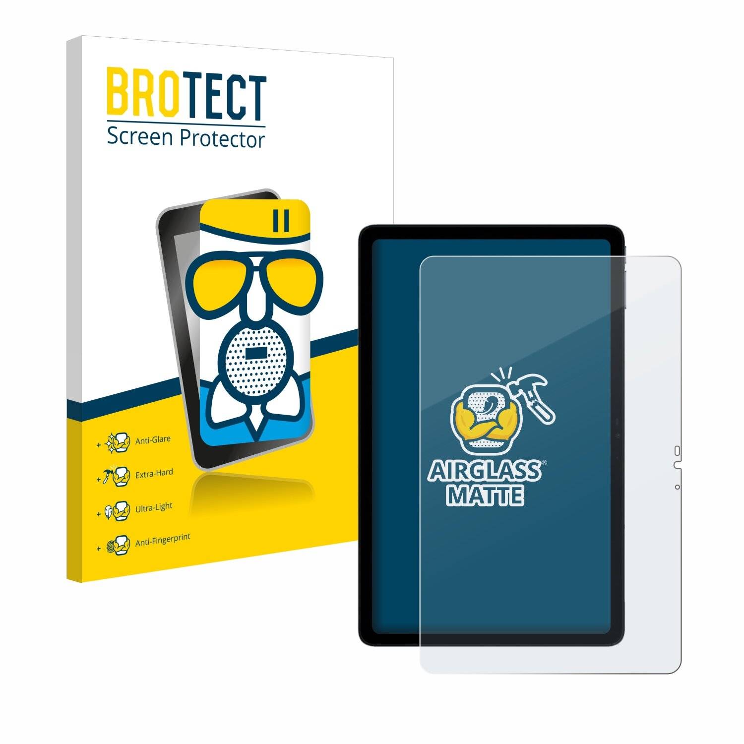 BROTECT AirGlass Matt Glas Panzer Folie für Doogee